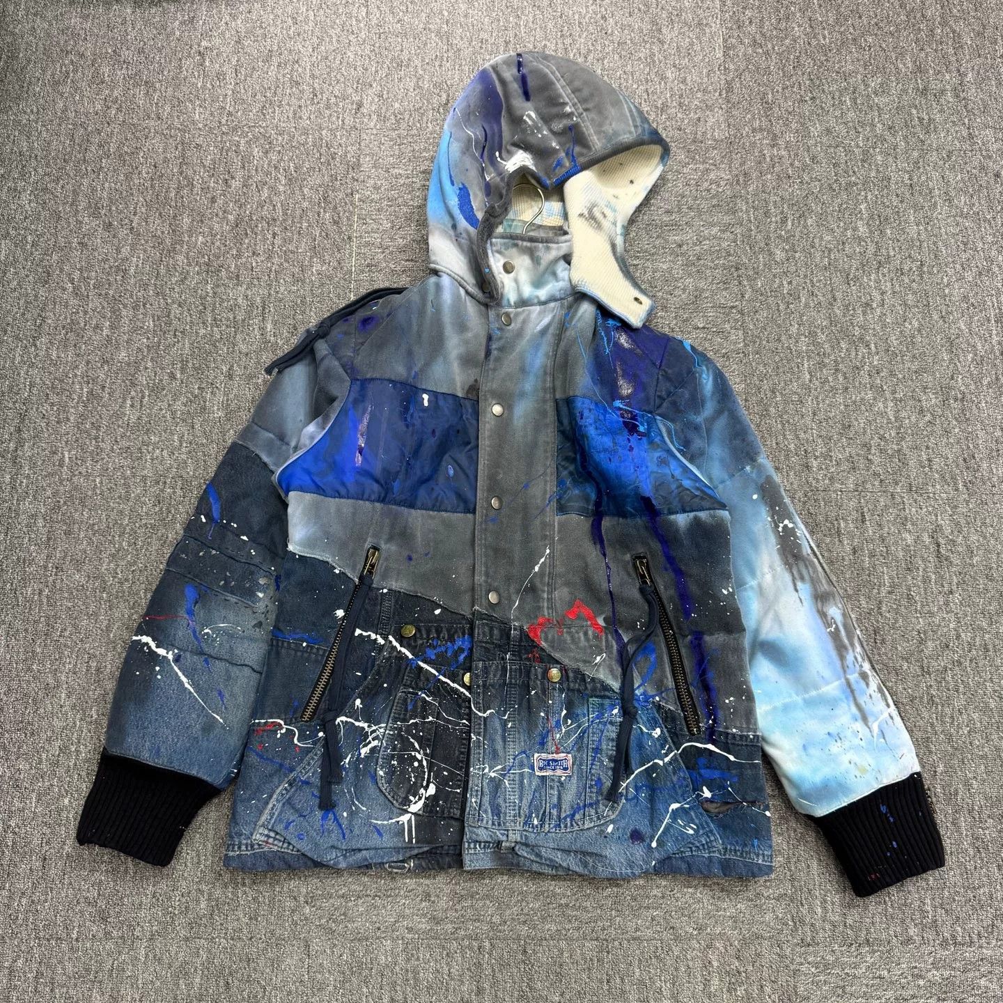 Greg Lauren Greg Lauren Paint Splatter Cotton Jacket Size US M / EU 48-50 / 2 - 3 Thumbnail