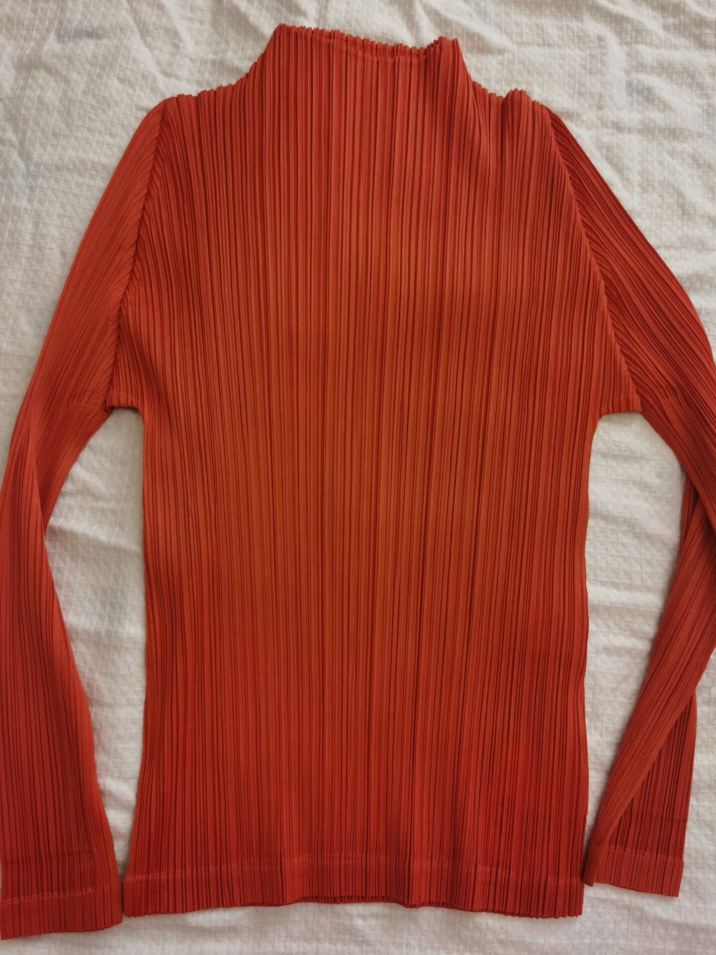 Issey Miyake Issey Miyake Pleated Long Sleeve Top Size XL / US 12-14 / IT 48-50 - 2 Thumbnail