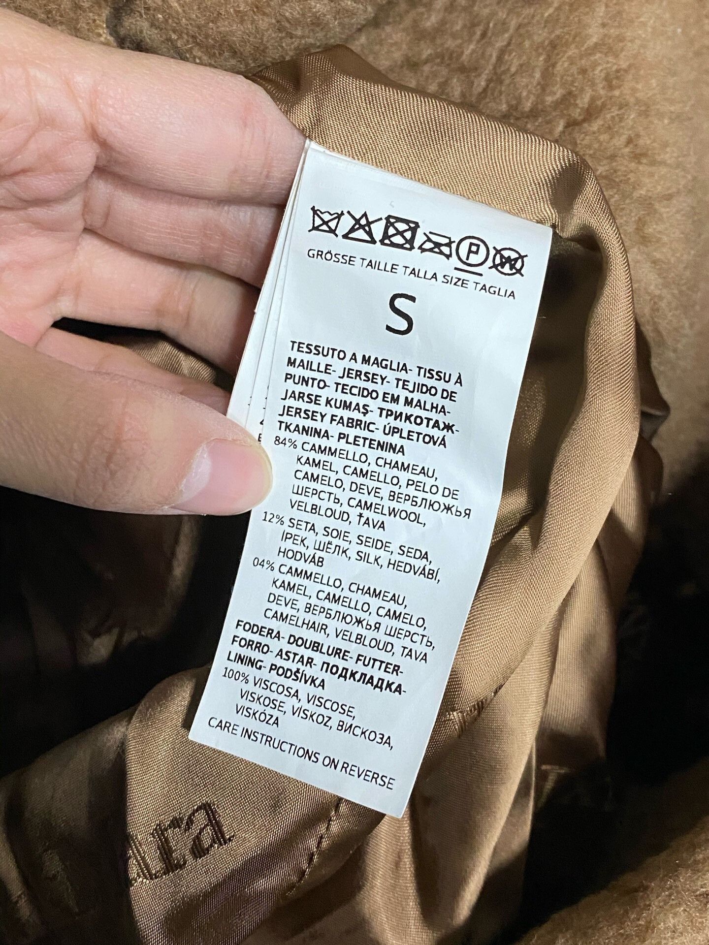 Max Mara MaxMara Teddy Coat in Warm Brown Size S / US 4 / IT 40 - 6 Thumbnail