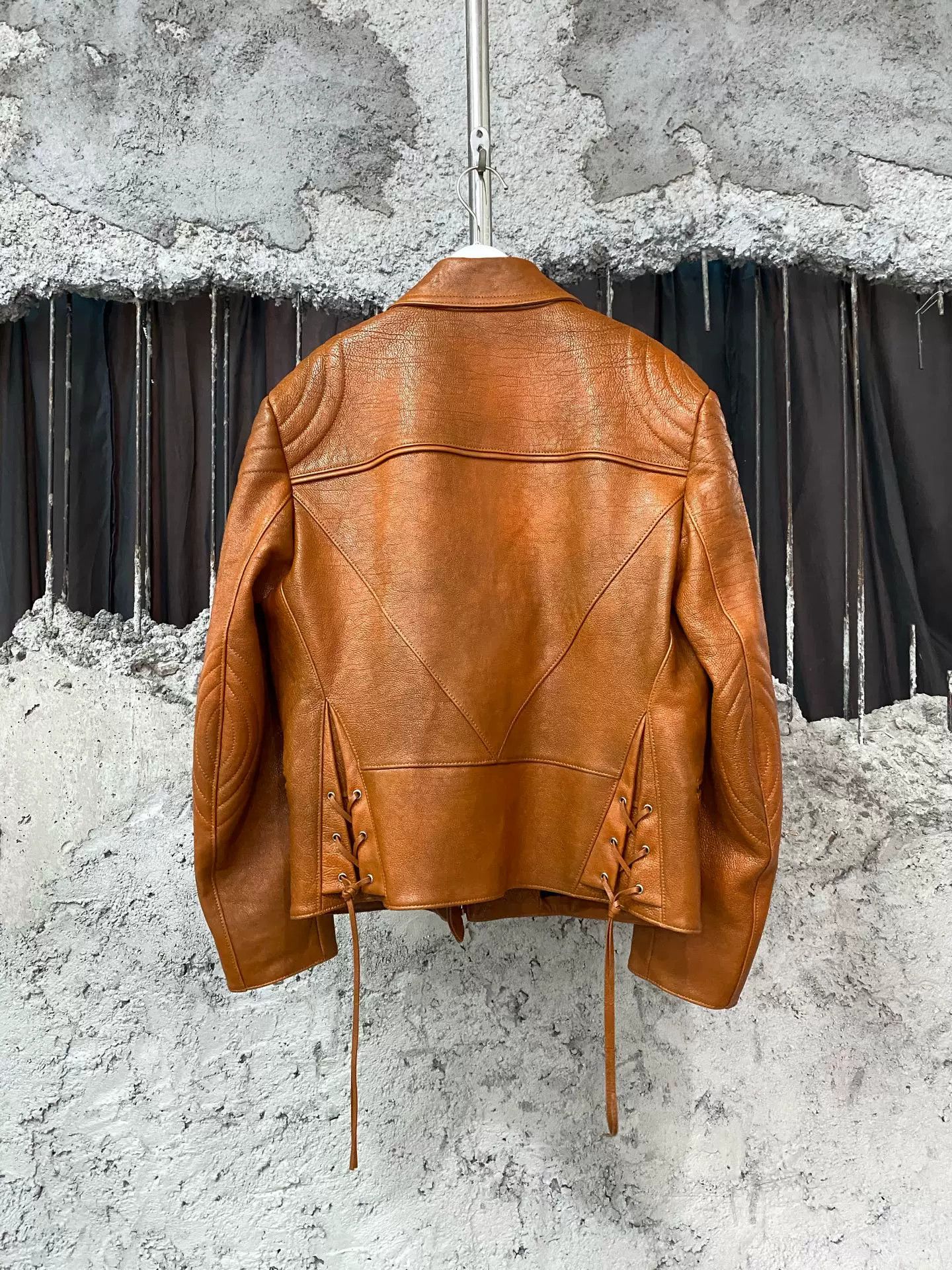 Prada Prada Motorcycle Leather Jacket Size 38 Size US XS / EU 42 / 0 - 2 Thumbnail