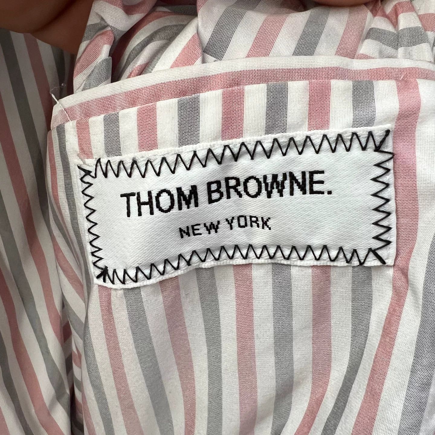 Thom Browne Thom Browne Gray Hooded Cashmere Jacket Size US S / EU 44-46 / 1 - 3 Thumbnail