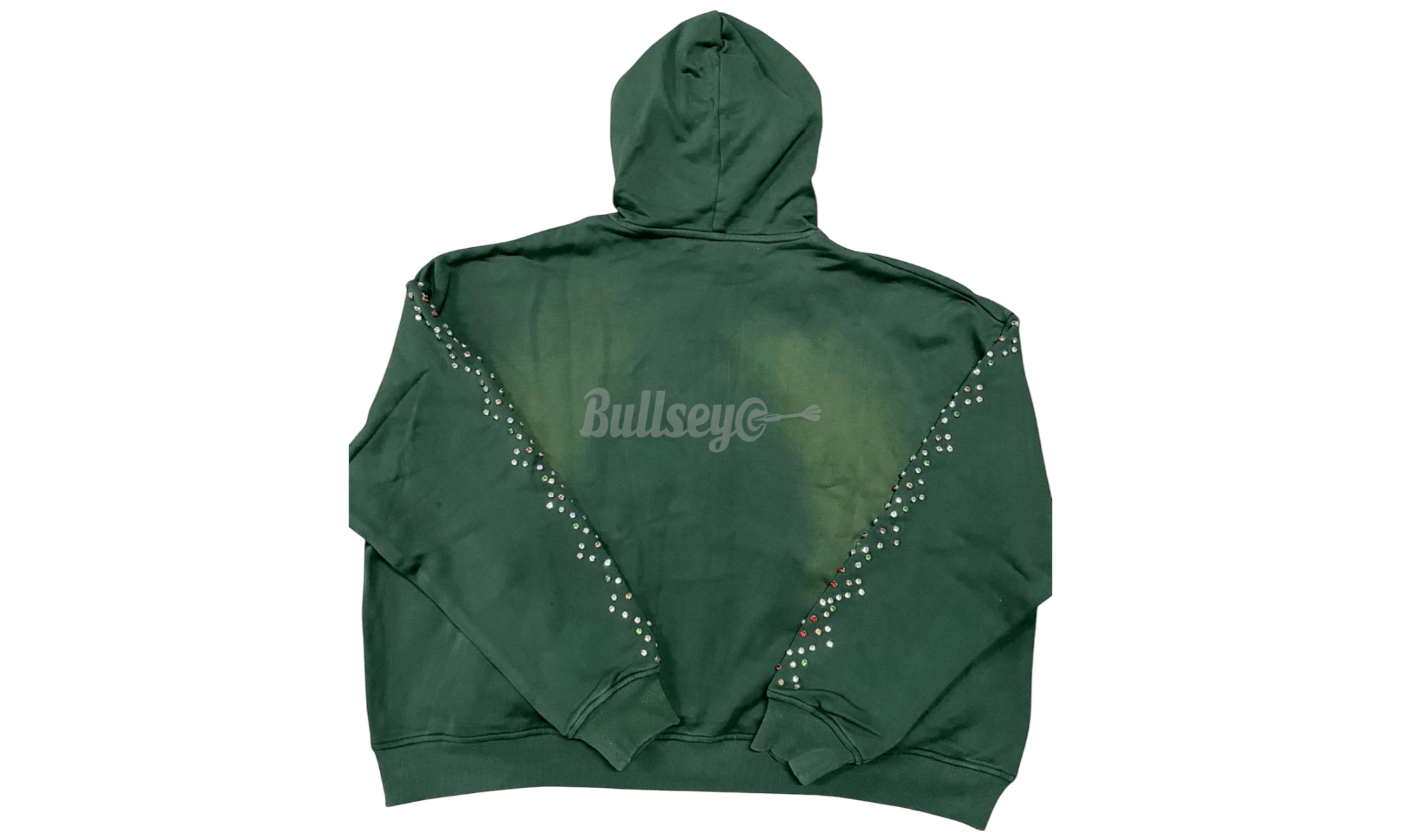 Green Bean Crystal Zip Up Hoodie