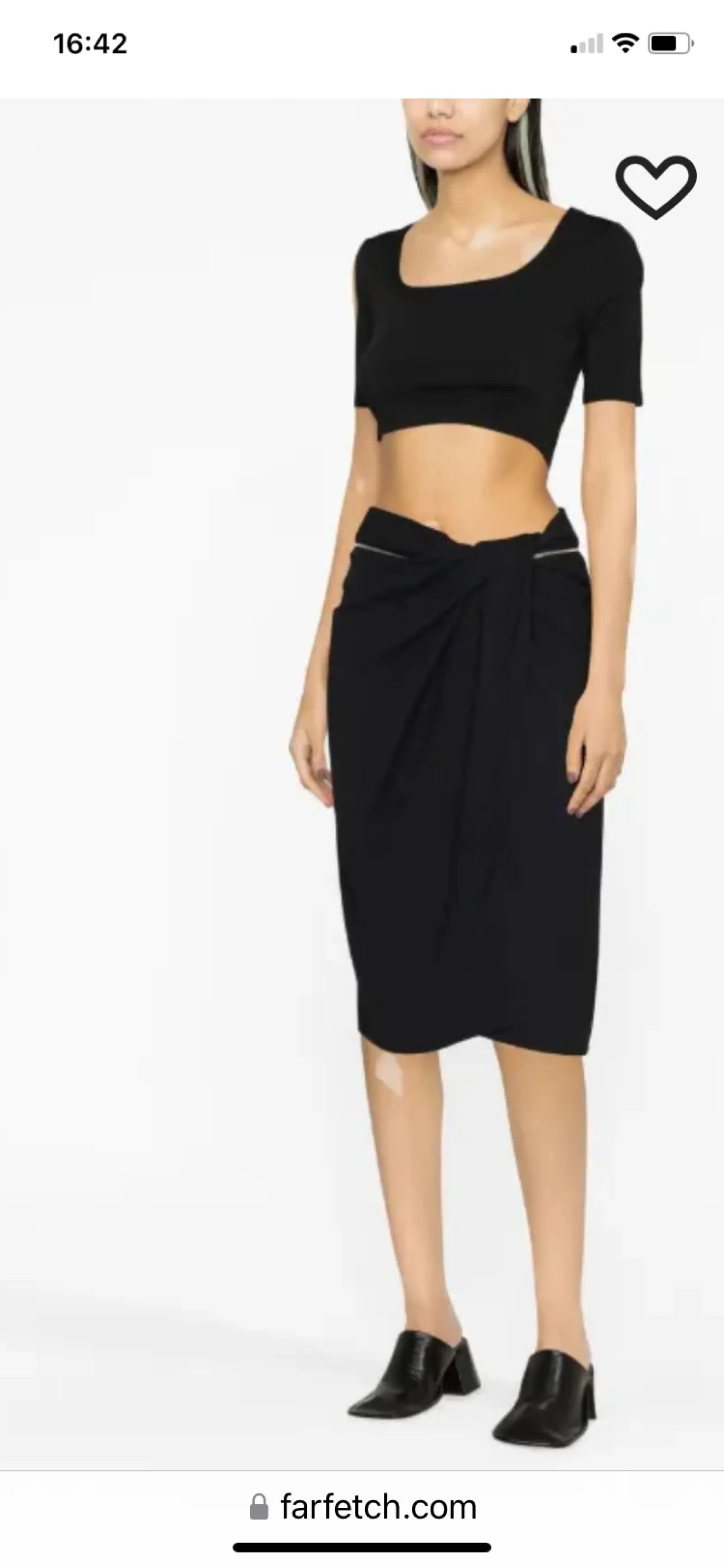 Jacquemus Jacquemus Bodri, draperad omlott kjol Skirt Size 26" / US 2 / IT 38 - 3 Thumbnail