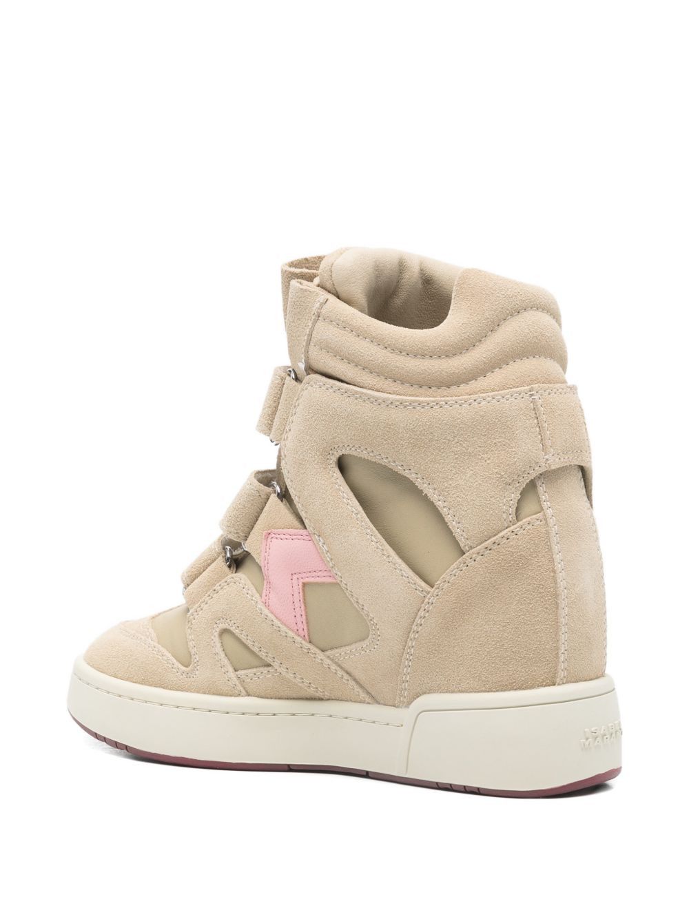 Isabel Marant IM3 LEATHER SNEAKERS Size US 7 / IT 37 - 4 Thumbnail