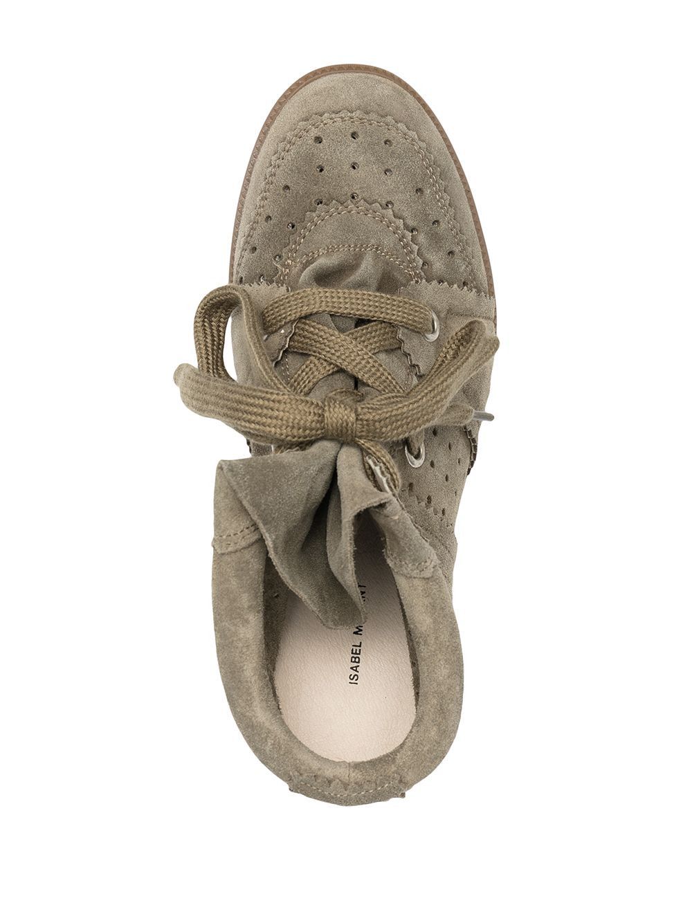 Isabel Marant BOBBY LEATHER SNEAKERS Size US 7 / IT 37 - 2 Thumbnail