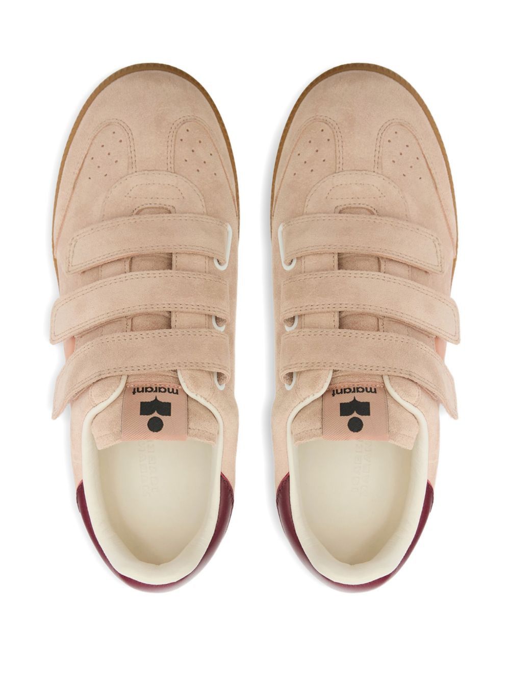 Isabel Marant BETH LEATHER SNEAKERS Size US 7 / IT 37 - 4 Thumbnail