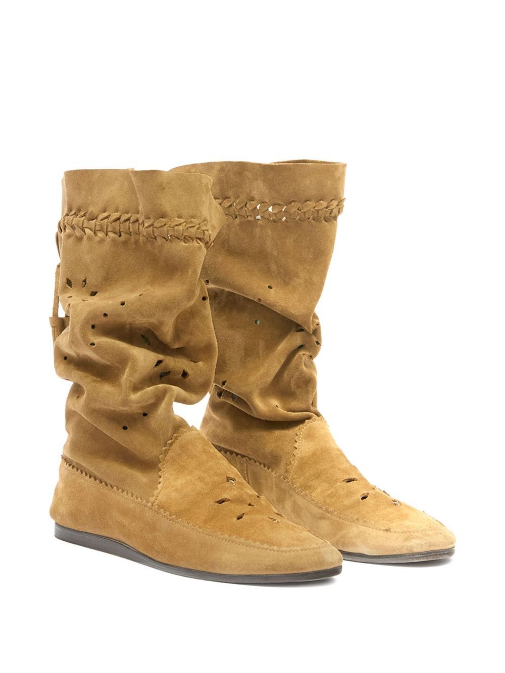 Isabel Marant WELKY LEATHER BOOTS Size US 11 / IT 41 - 3 Thumbnail