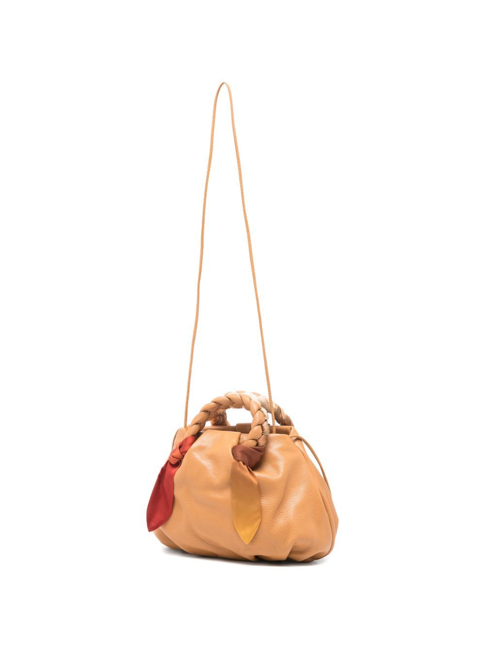 Hereu BOMBON FOULARD LEATHER HANDBAG Size ONE SIZE - 5 Thumbnail