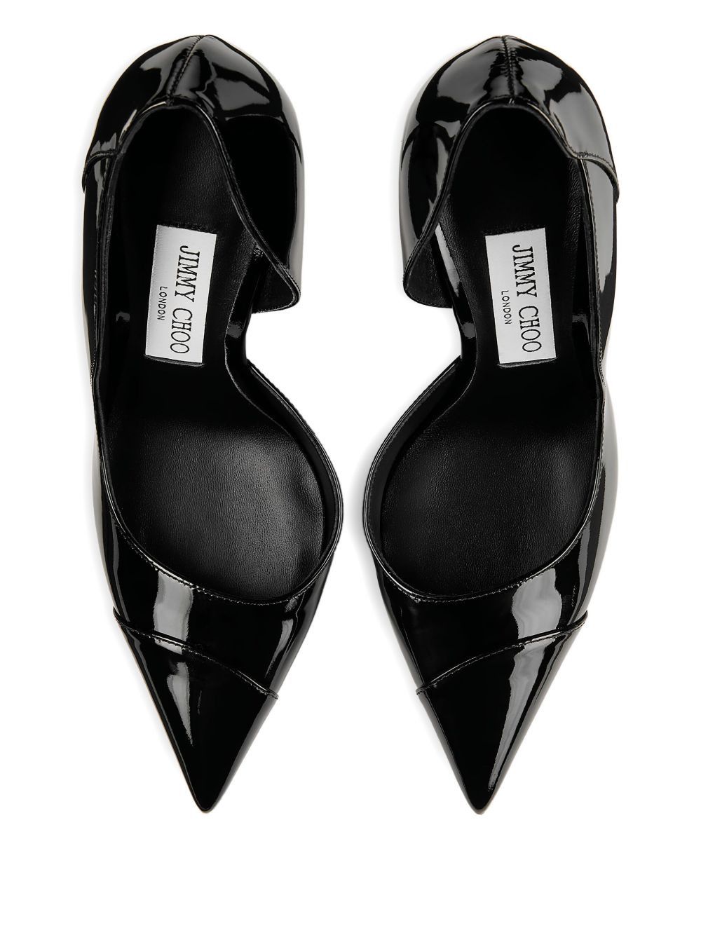 Jimmy Choo BRIGITTE PATENT LEATHER PUMPS Size US 6 / IT 36 - 4 Thumbnail
