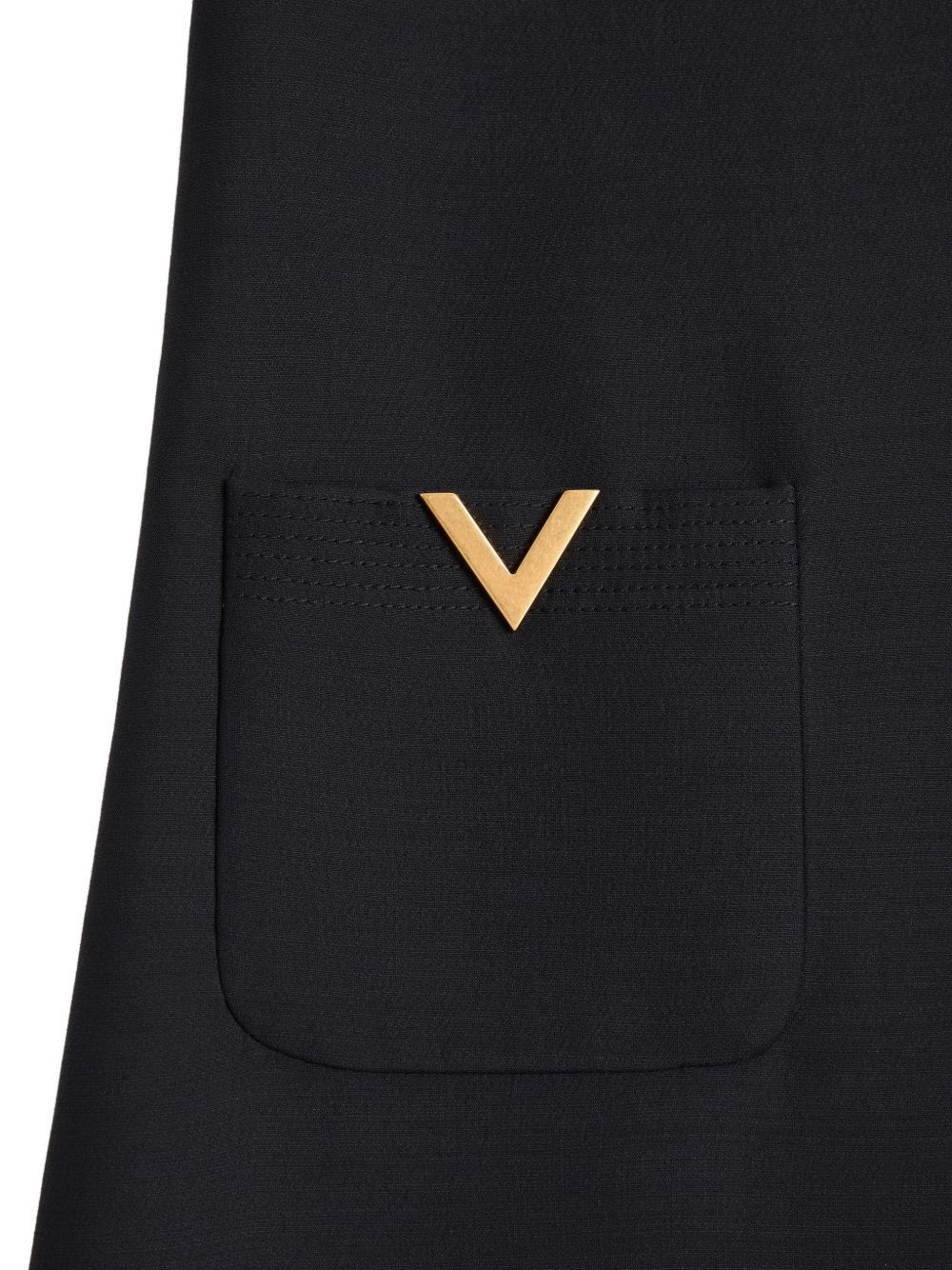 Valentino WOOL AND SILK BLEND DRESS Size S / US 4 / IT 40 - 3 Thumbnail