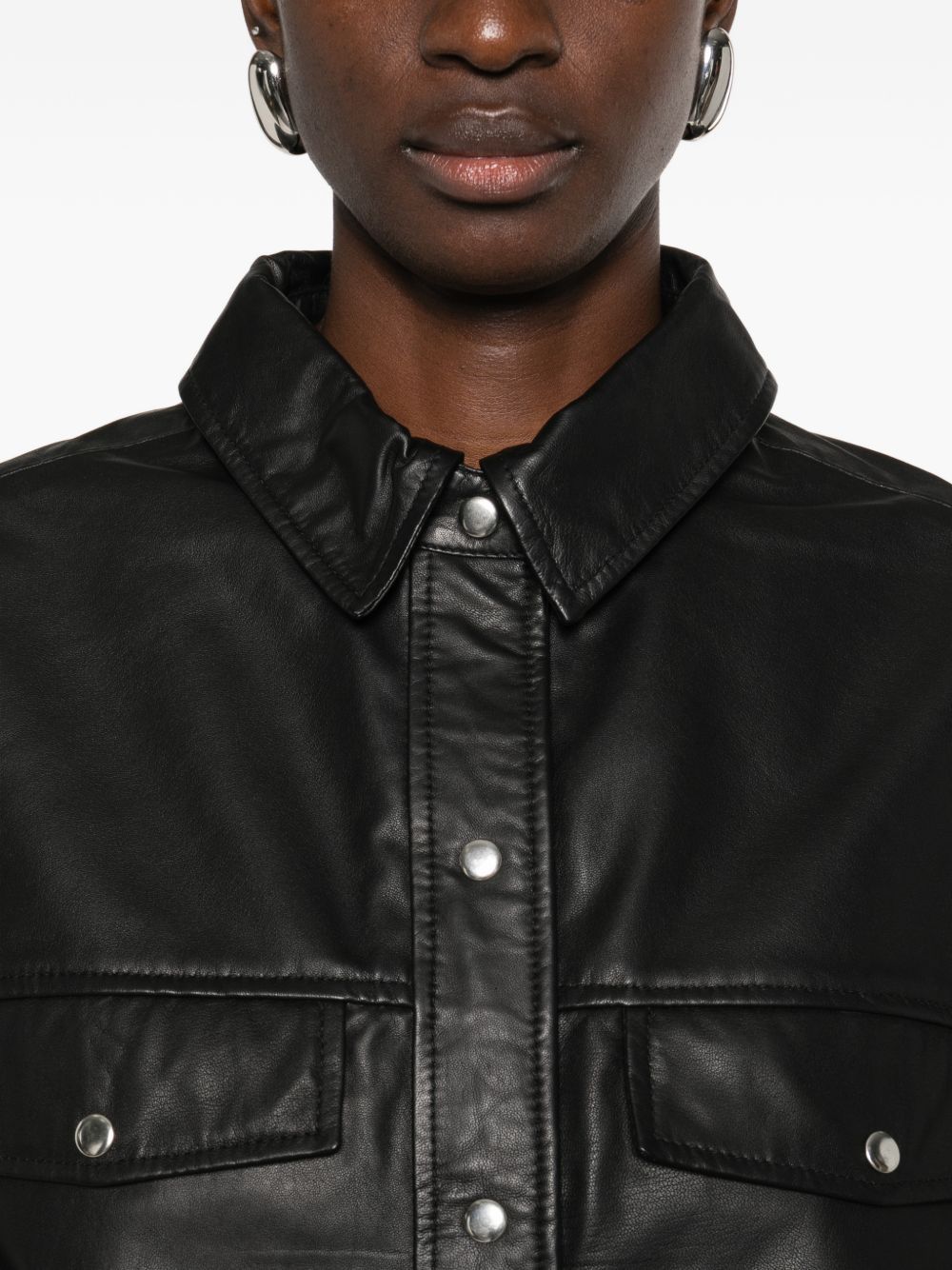 CABANA LEATHER SHIRT
