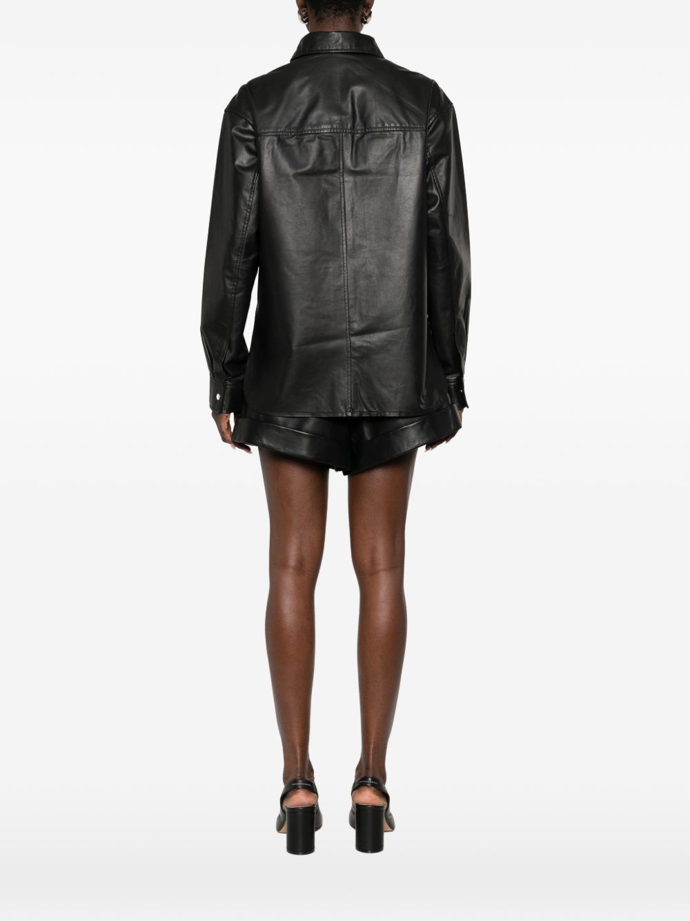 CABANA LEATHER SHIRT