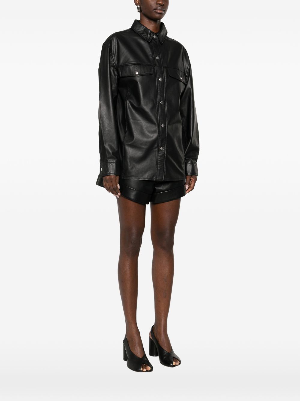 CABANA LEATHER SHIRT