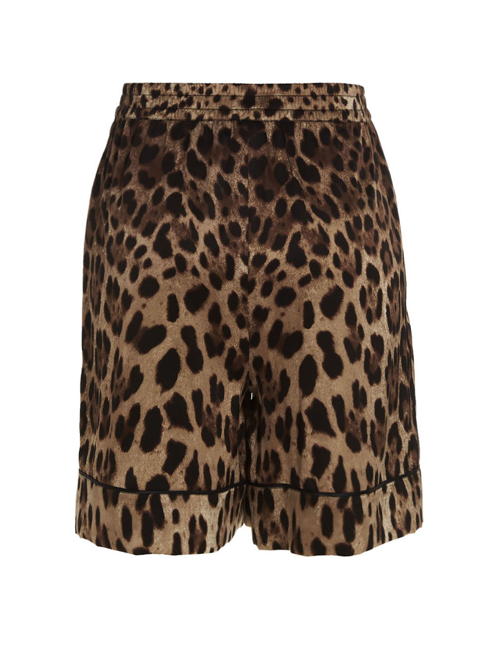 Dolce & Gabbana Leopard Shorts Size 34" / US 12 / IT 48 - 2 Thumbnail