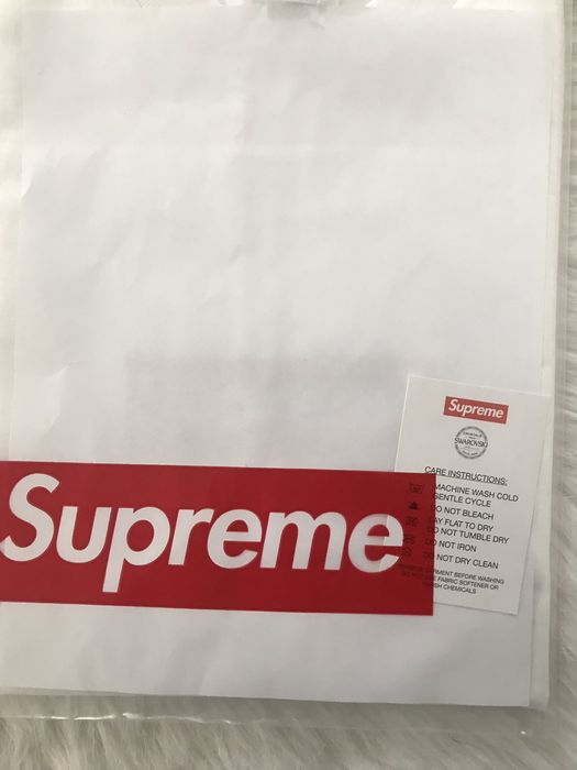 Supreme Swarovski Box Logo Tee White