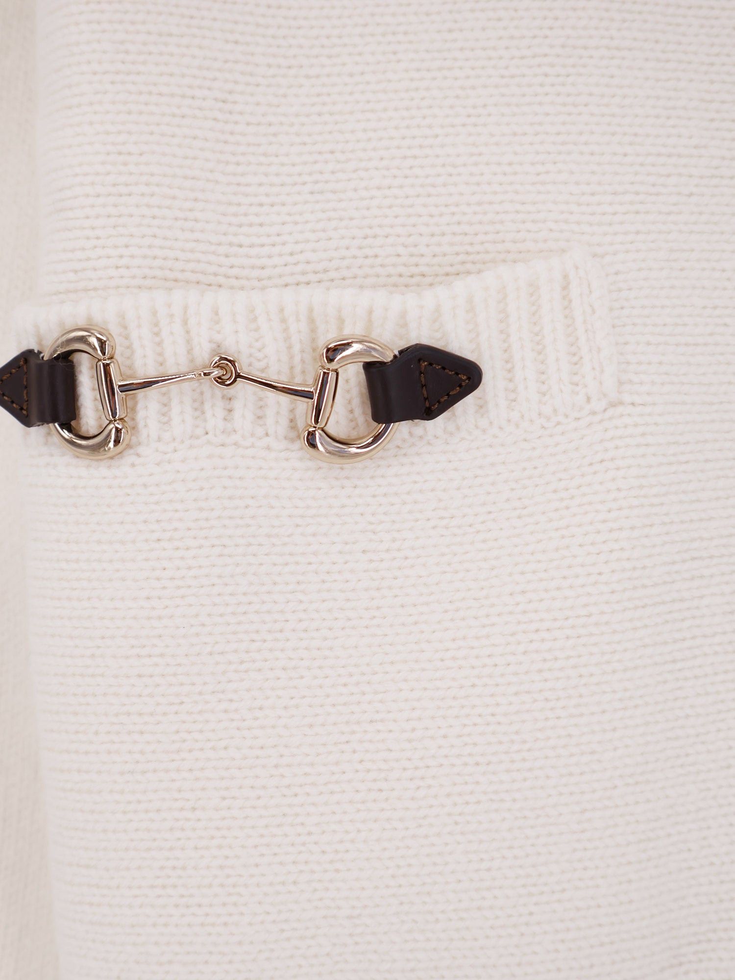 Gucci Wool and cashmere cardigan with metal Horsebit M - USA Tariffs Included Size M / US 6-8 / IT 42-44 - 3 Thumbnail