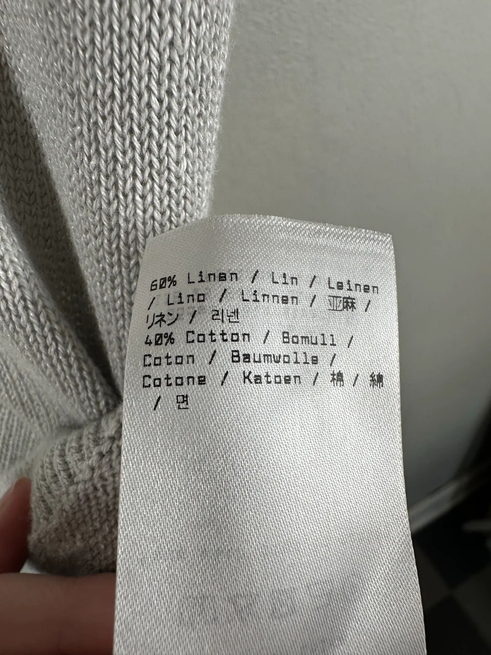 Filippa K Filippa K Cotton Linen Knit Top Top Size XS / US 0-2 / IT 36-38 - 4 Thumbnail