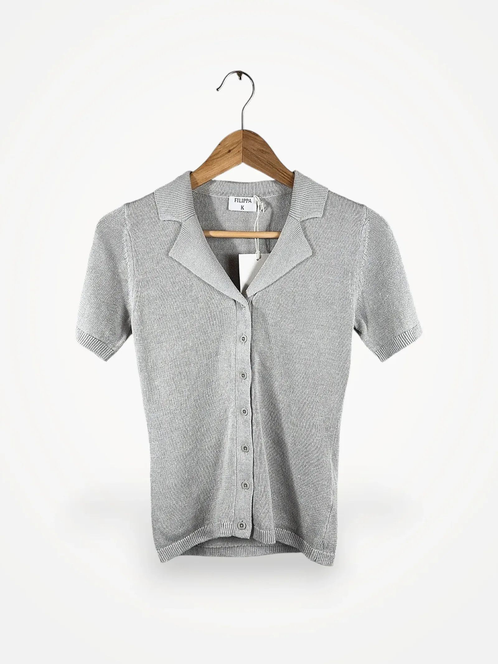 Filippa K Filippa K Cotton Linen Knit Top Top Size XS / US 0-2 / IT 36-38 - 2 Thumbnail