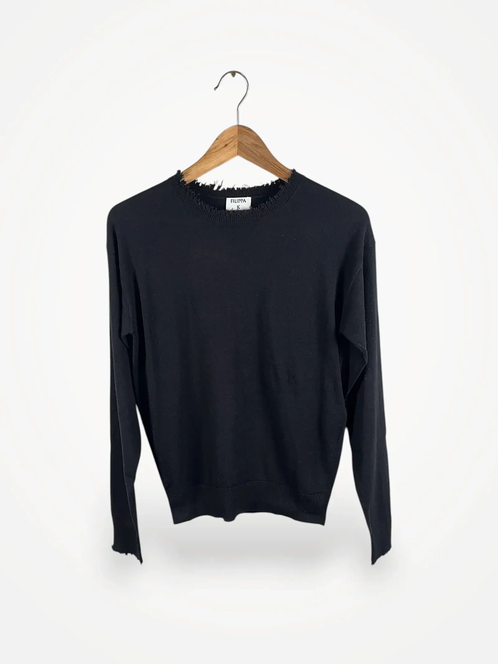 Filippa K Filippa K Frayed R-Neck Top Top Size XS / US 0-2 / IT 36-38 - 2 Thumbnail