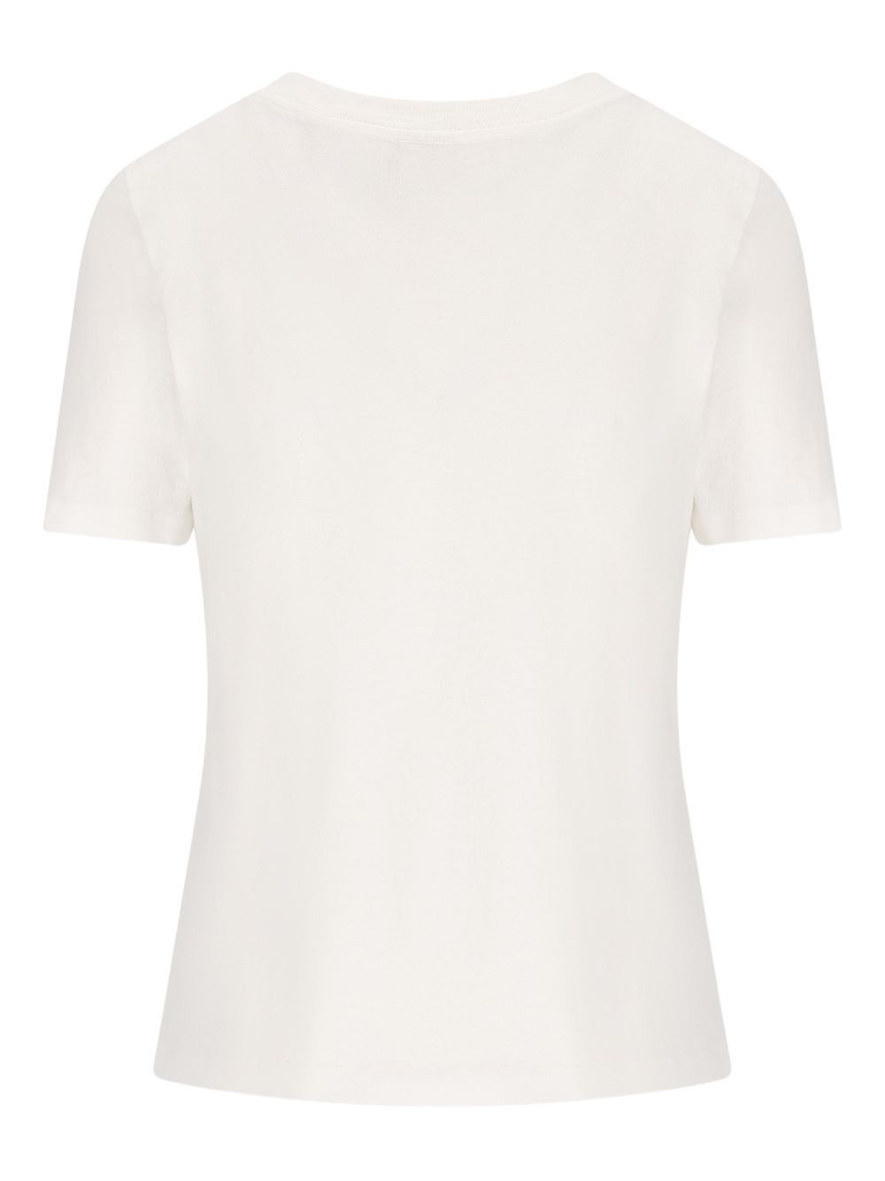 Chloe LOGO COTTON T-SHIRT Size XS / US 0-2 / IT 36-38 - 3 Thumbnail