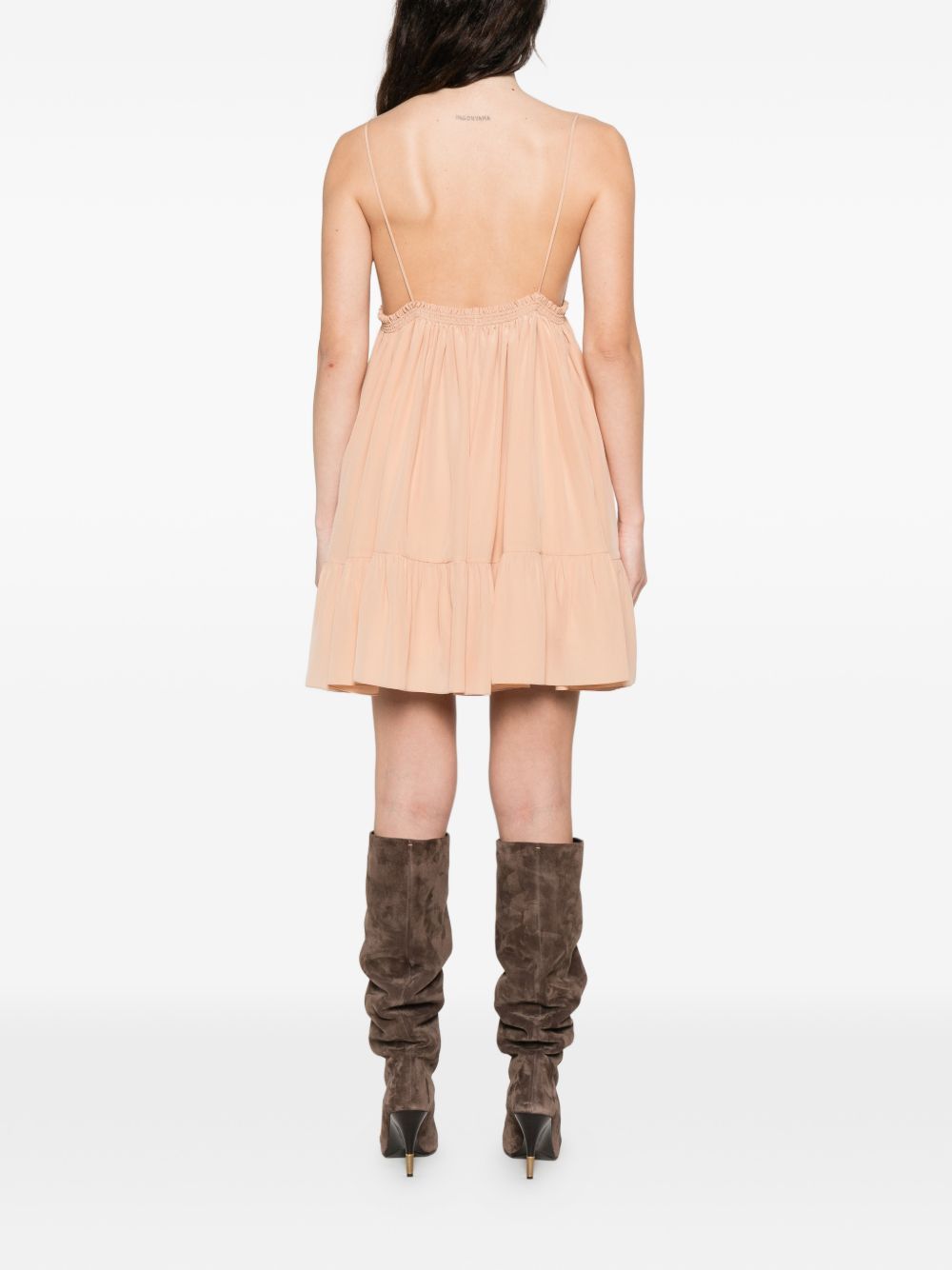 Chloe SILK MINI DRESS Size XS / US 0-2 / IT 36-38 - 5 Thumbnail