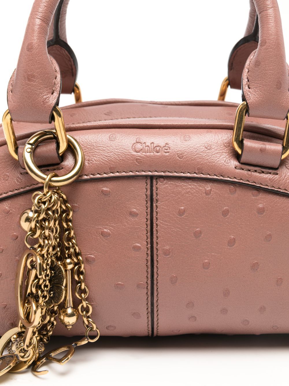 Chloe BOWLING SMALL LEATHER HANDBAG Size ONE SIZE - 4 Thumbnail