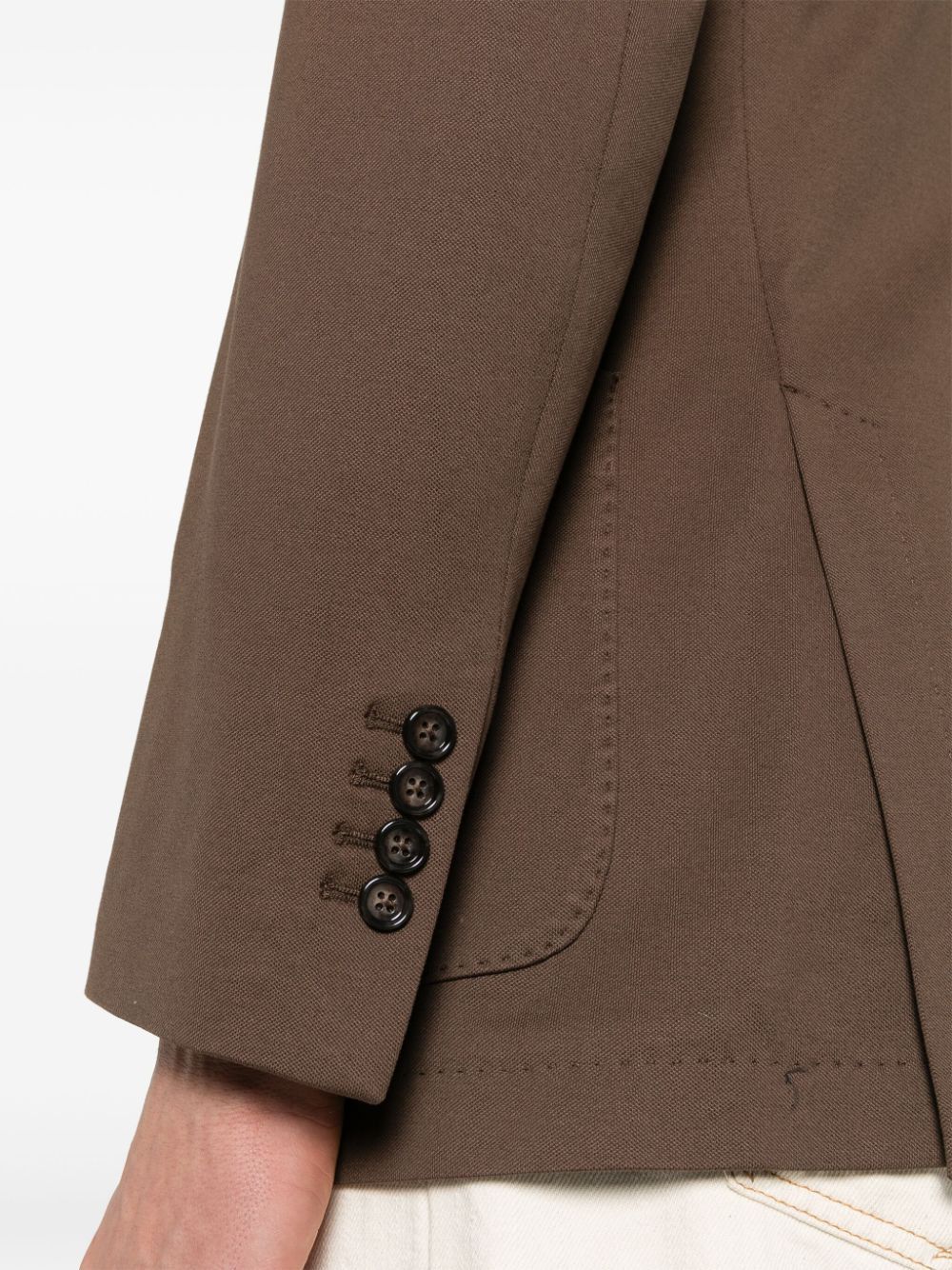 Circolo 1901 SINGLE-BREASTED PIQUE JACKET Size US S / EU 44-46 / 1 - 4 Thumbnail