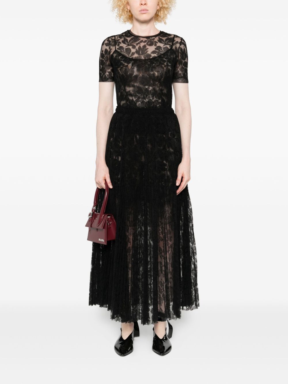 Ermanno Scervino LACE TOP Size XS / US 0-2 / IT 36-38 - 2 Thumbnail