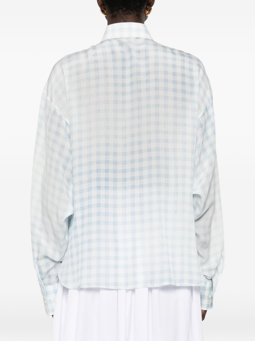 Ermanno Scervino SILK SHIRT Size S / US 4 / IT 40 - 2 Thumbnail