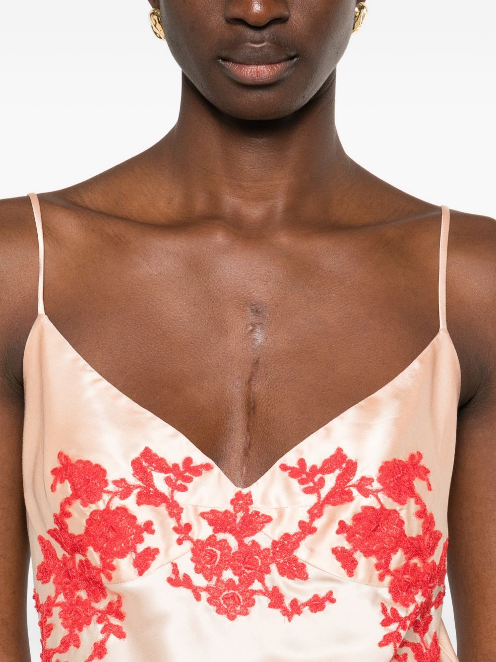 Ermanno Scervino EMBROIDERED TOP Size S / US 4 / IT 40 - 2 Thumbnail