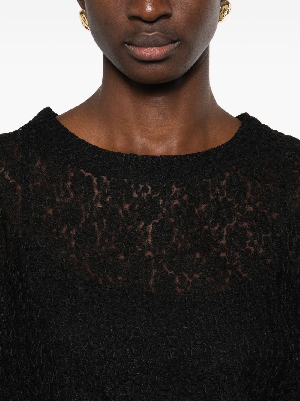 Ermanno Scervino EMBROIDERED T-SHIRT Size S / US 4 / IT 40 - 2 Thumbnail
