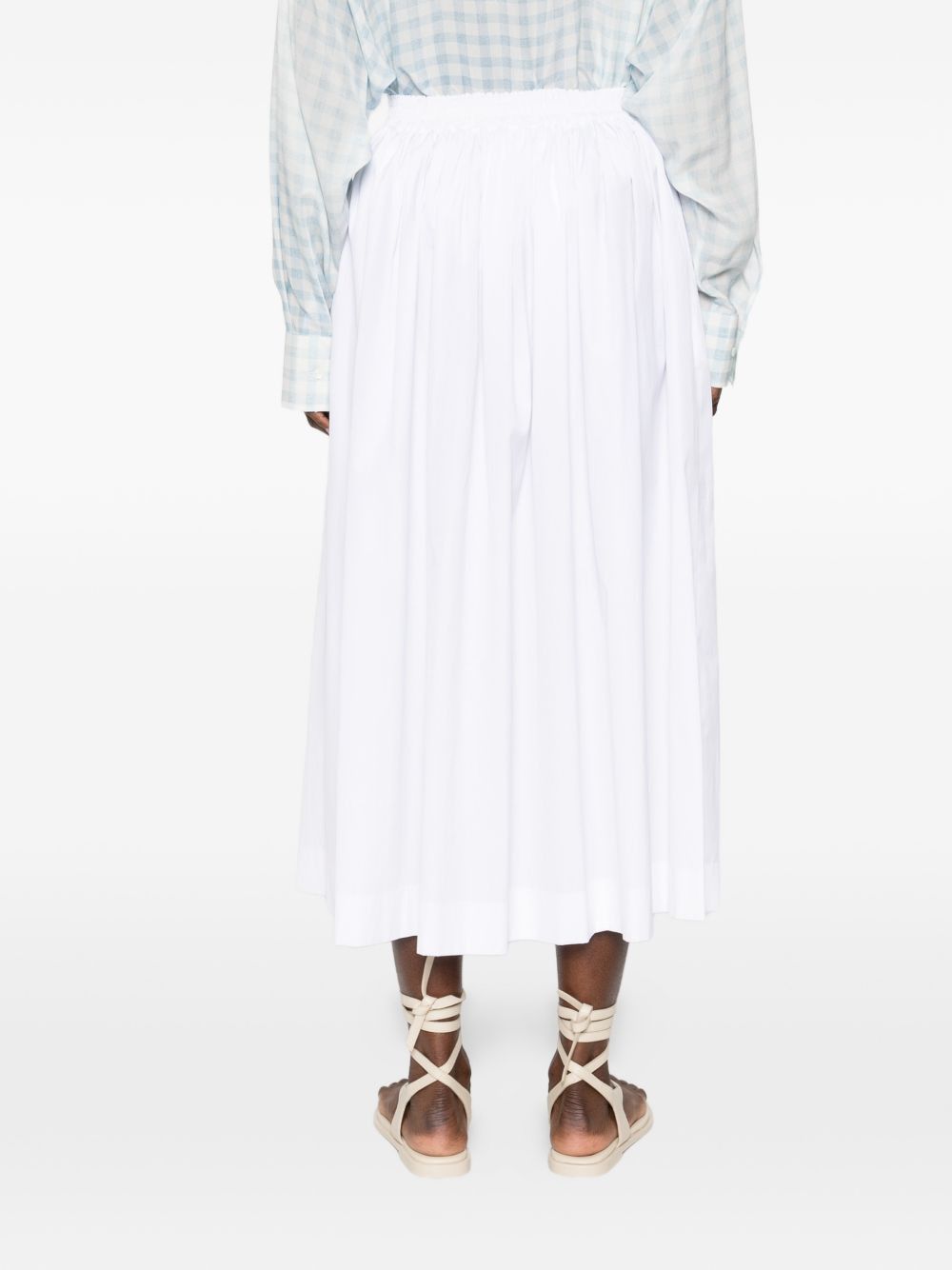 Ermanno Scervino COTTON LONG SKIRT Size 28" / US 6 / IT 42 - 3 Thumbnail