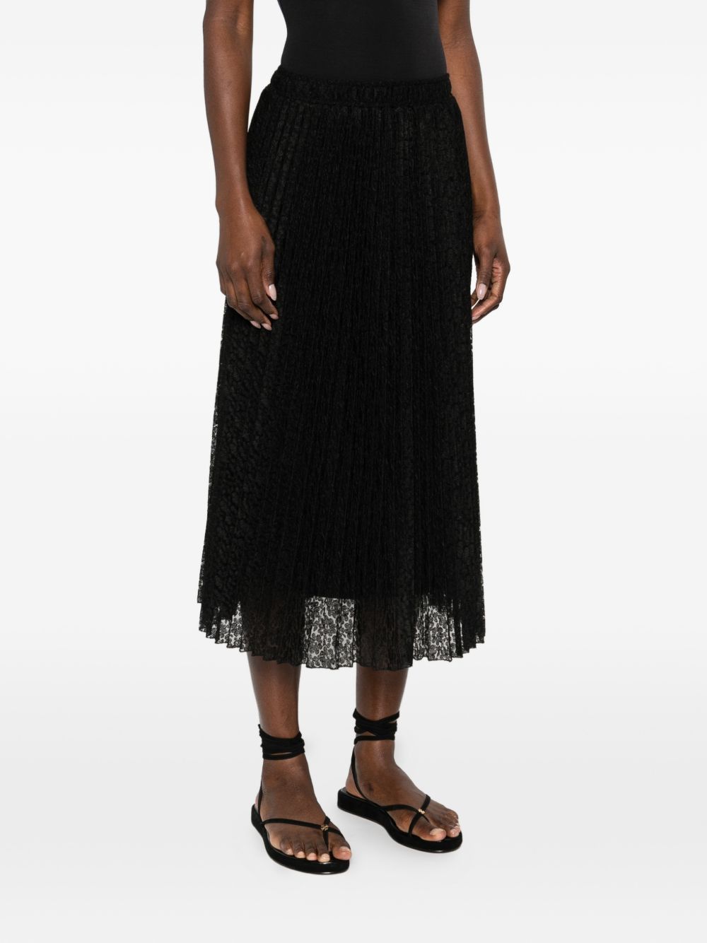 Ermanno Scervino EMBROIDERED LONG SKIRT Size 28" / US 6 / IT 42 - 2 Thumbnail