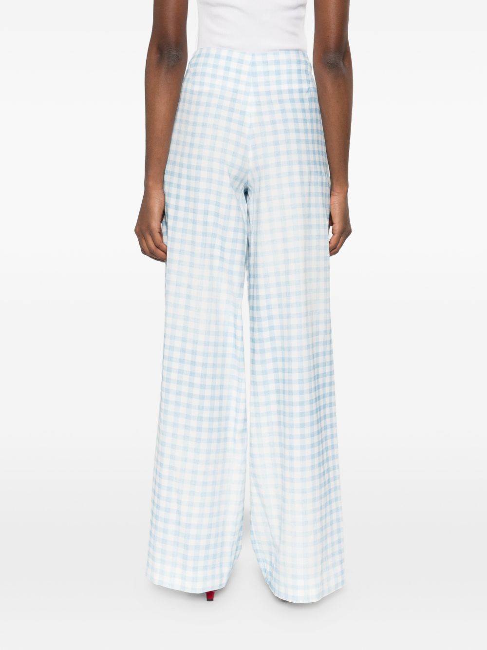 Ermanno Scervino WIDE-LEG TROUSERS Size 27" / US 4 / IT 40 - 4 Thumbnail