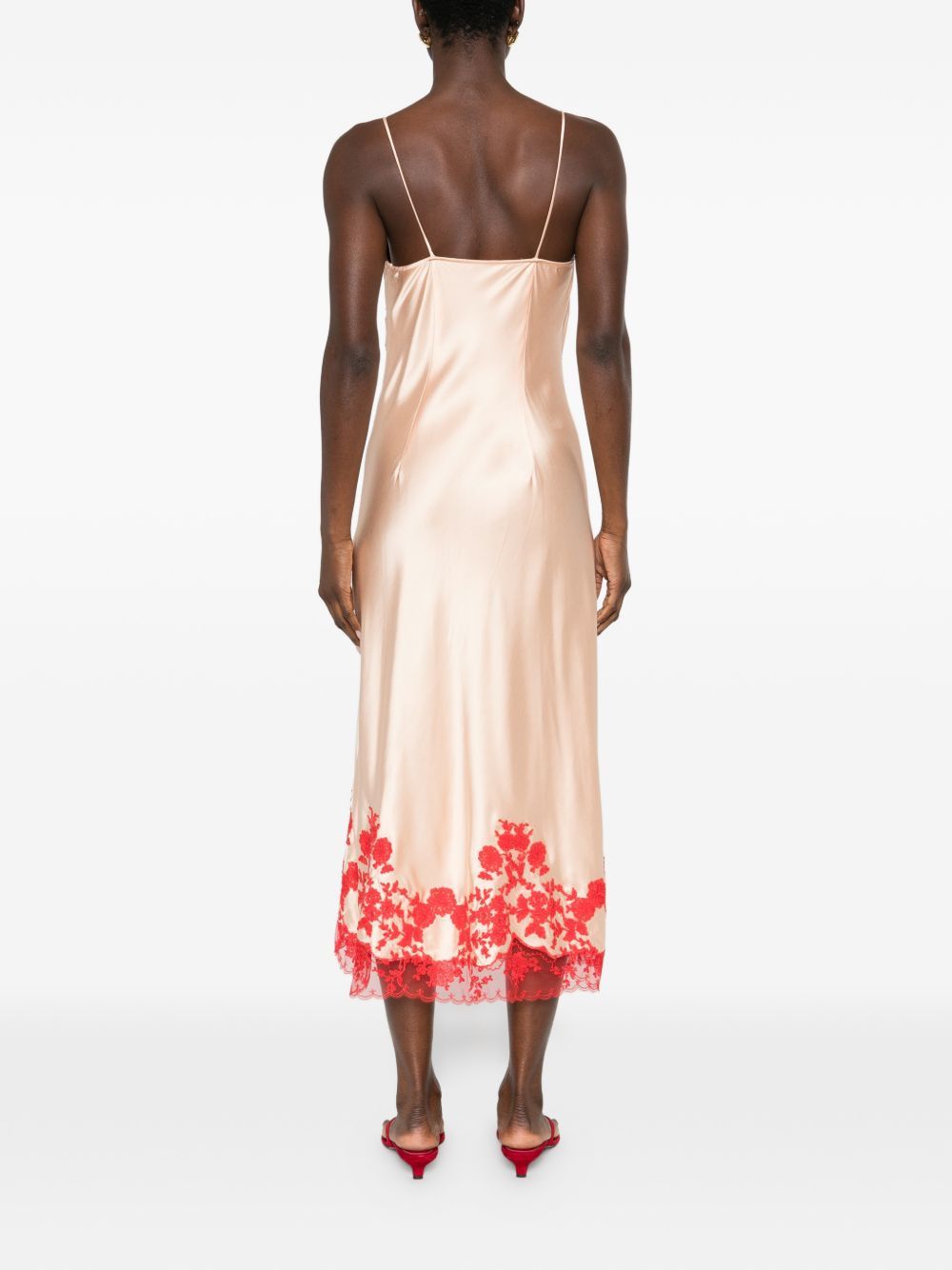 Ermanno Scervino EMBROIDERED LONG DRESS Size S / US 4 / IT 40 - 5 Thumbnail