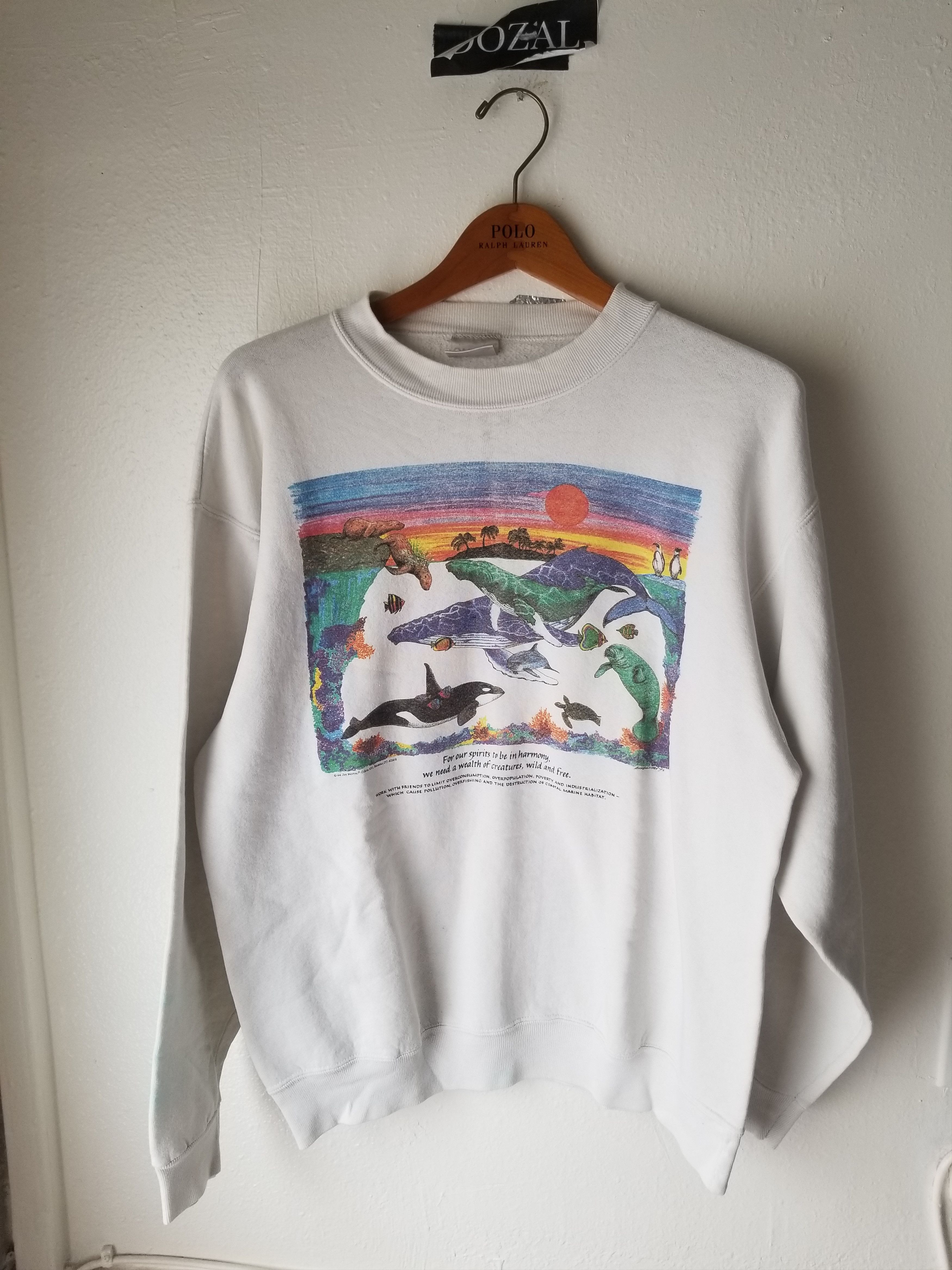 Vintage EARTH DAY VINTAGE SWEATER | Grailed