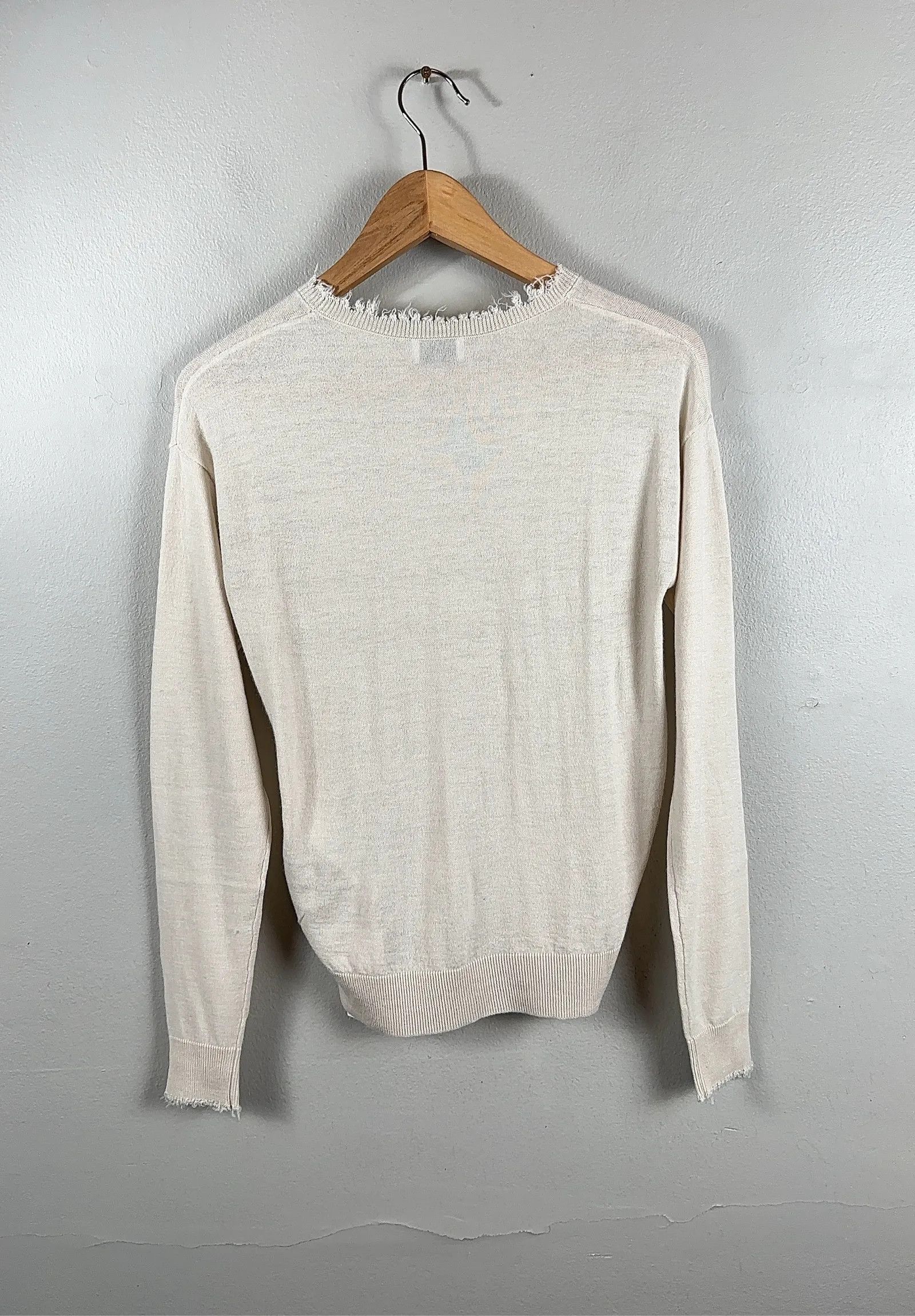 Filippa K Filippa K Frayed R-Neck Top Top Size XXS / US 00 / IT 34 - 5 Thumbnail