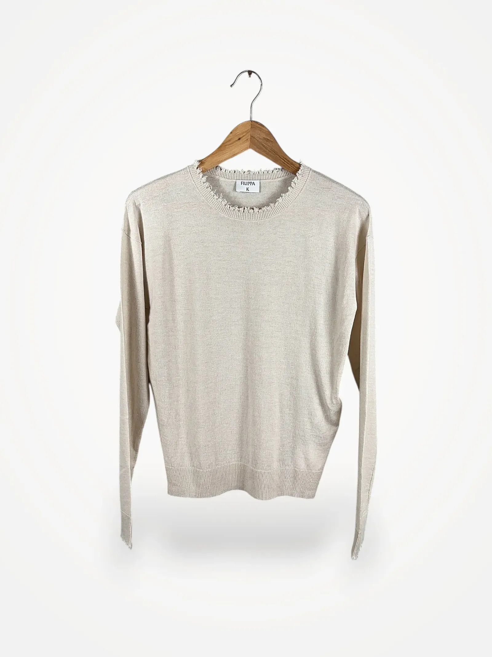 Filippa K Filippa K Frayed R-Neck Top Top Size XS / US 0-2 / IT 36-38 - 2 Thumbnail