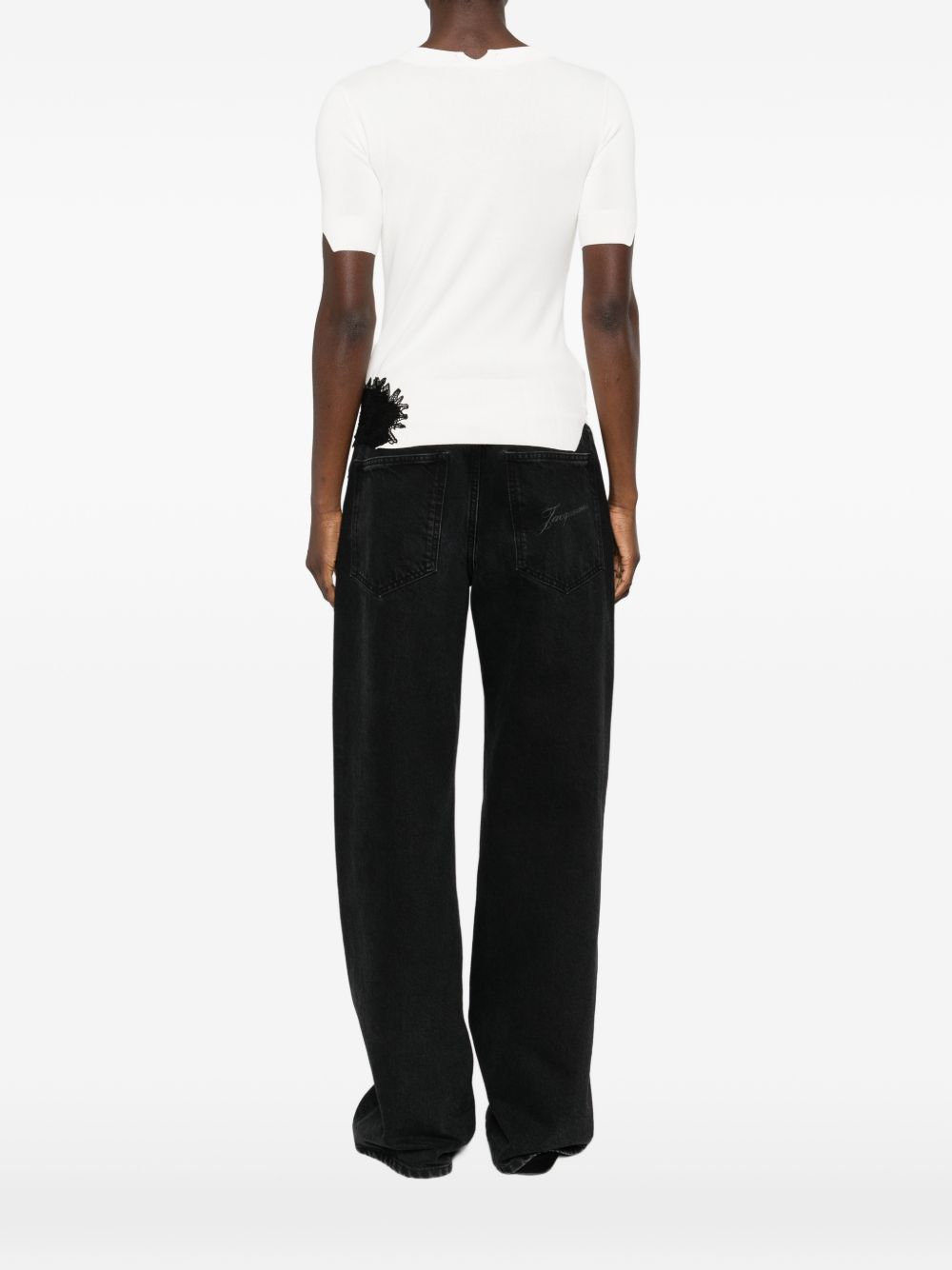 Ermanno Scervino EMBROIDERED TOP Size M / US 6-8 / IT 42-44 - 2 Thumbnail