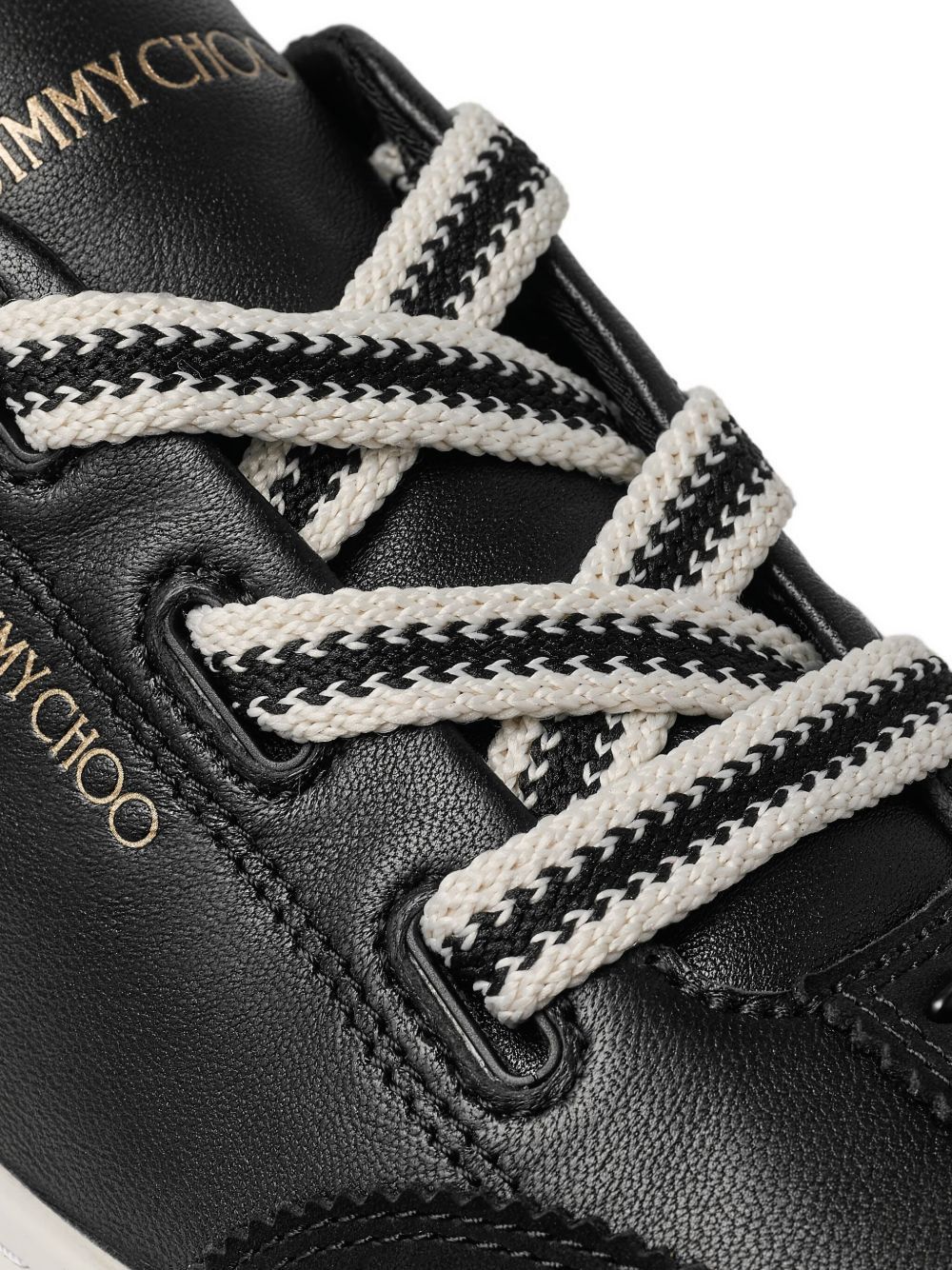 Jimmy Choo DIAMOND LIGHT LEATHER SNEAKERS Size US 6 / IT 36 - 6 Thumbnail