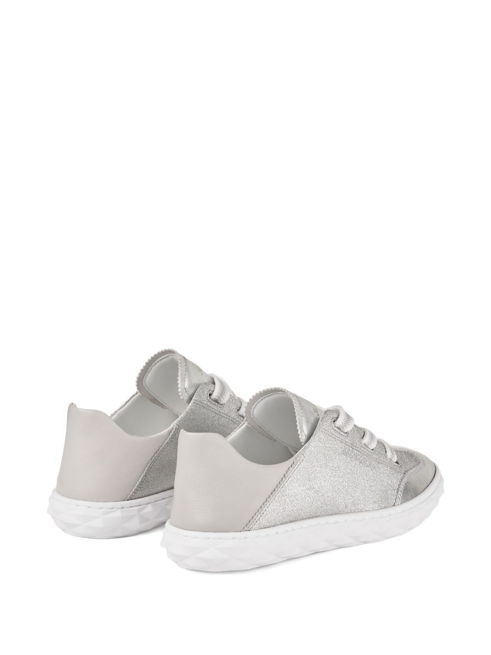 Jimmy Choo DIAMOND LIGHT LEATHER SNEAKERS Size US 5 / IT 35 - 4 Thumbnail
