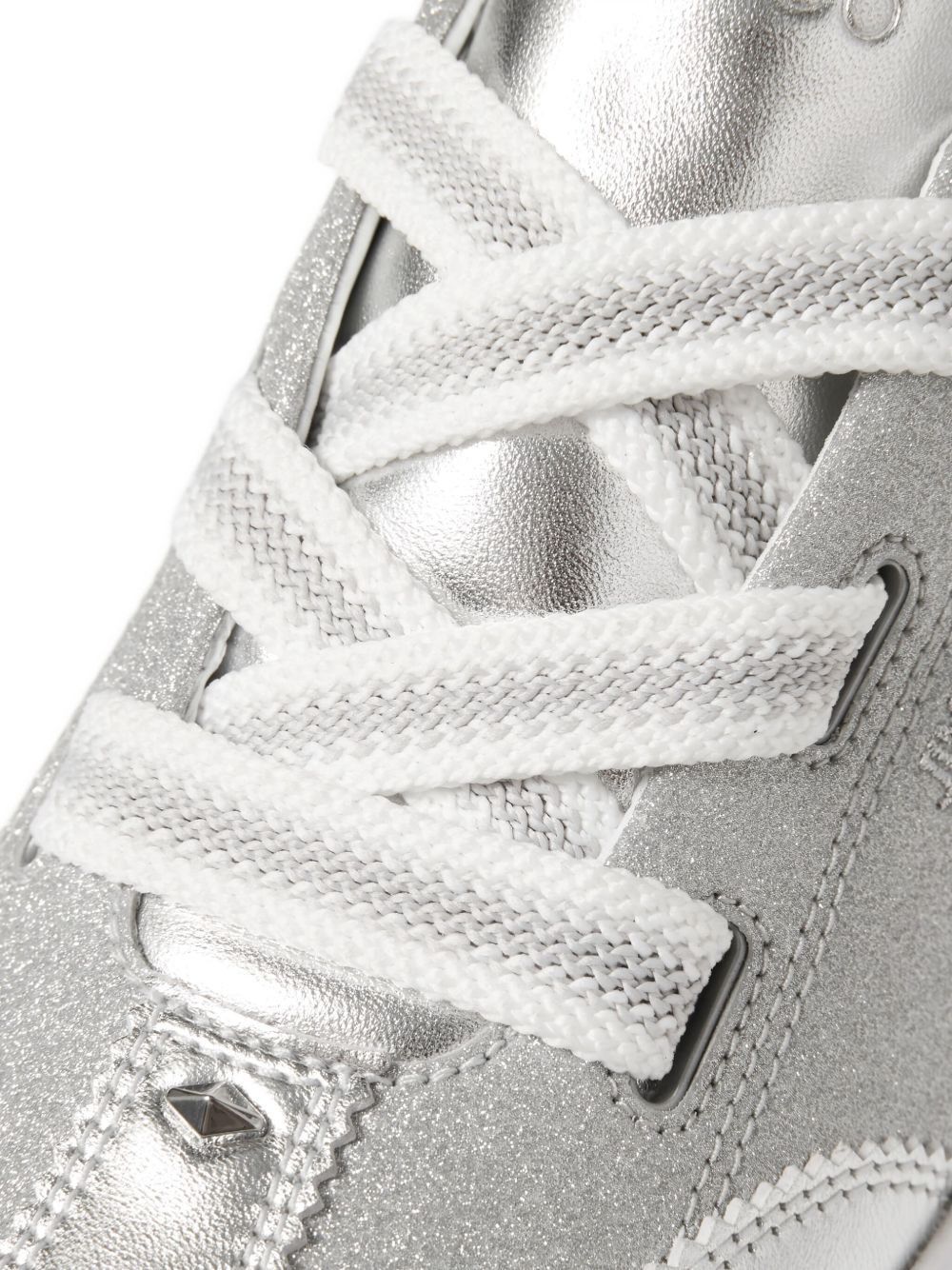 Jimmy Choo DIAMOND LIGHT LEATHER SNEAKERS Size US 9 / IT 39 - 3 Thumbnail