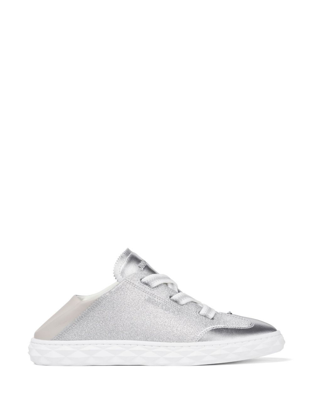 Jimmy Choo DIAMOND LIGHT LEATHER SNEAKERS Size US 9 / IT 39 - 2 Thumbnail