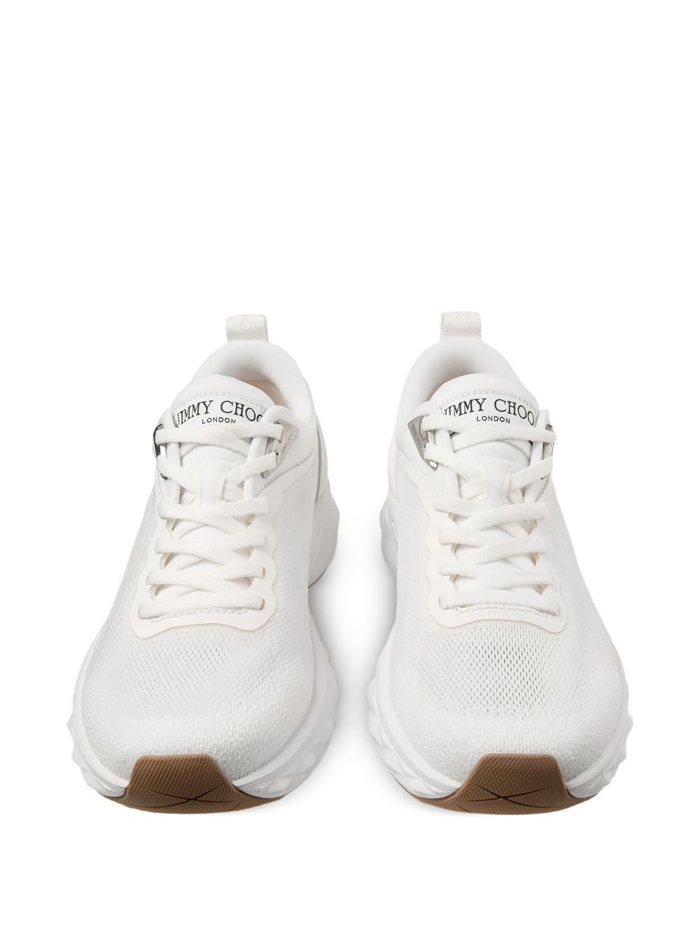 Jimmy Choo DIAMOND RUN LEATHER SNEAKERS Size US 7.5 / IT 37.5 - 4 Thumbnail