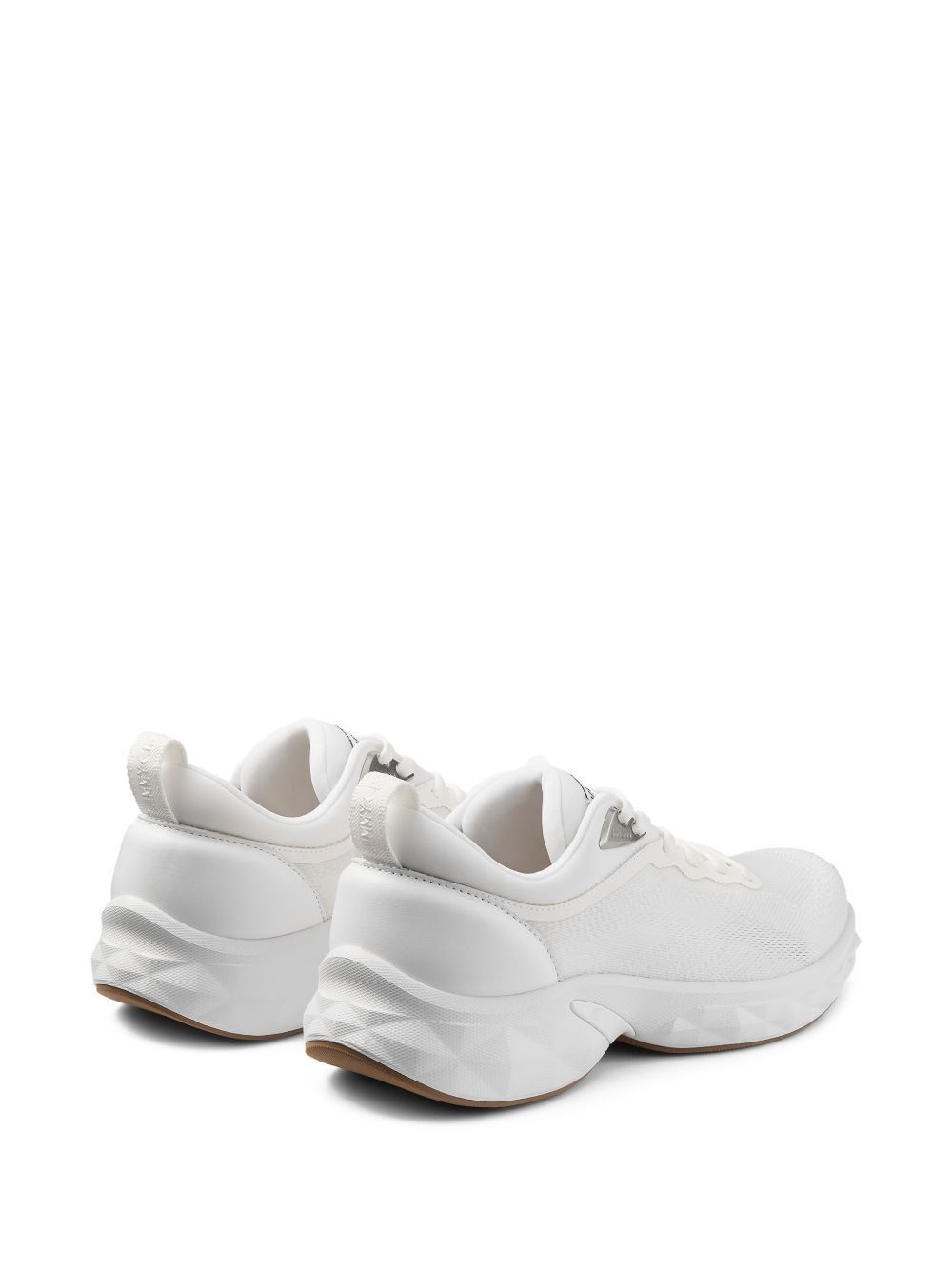 Jimmy Choo DIAMOND RUN LEATHER SNEAKERS Size US 7.5 / IT 37.5 - 5 Thumbnail