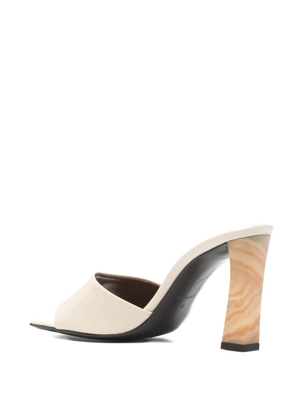 Giuseppe Zanotti TALIA LEATHER MULES Size US 10 / IT 40 - 3 Thumbnail