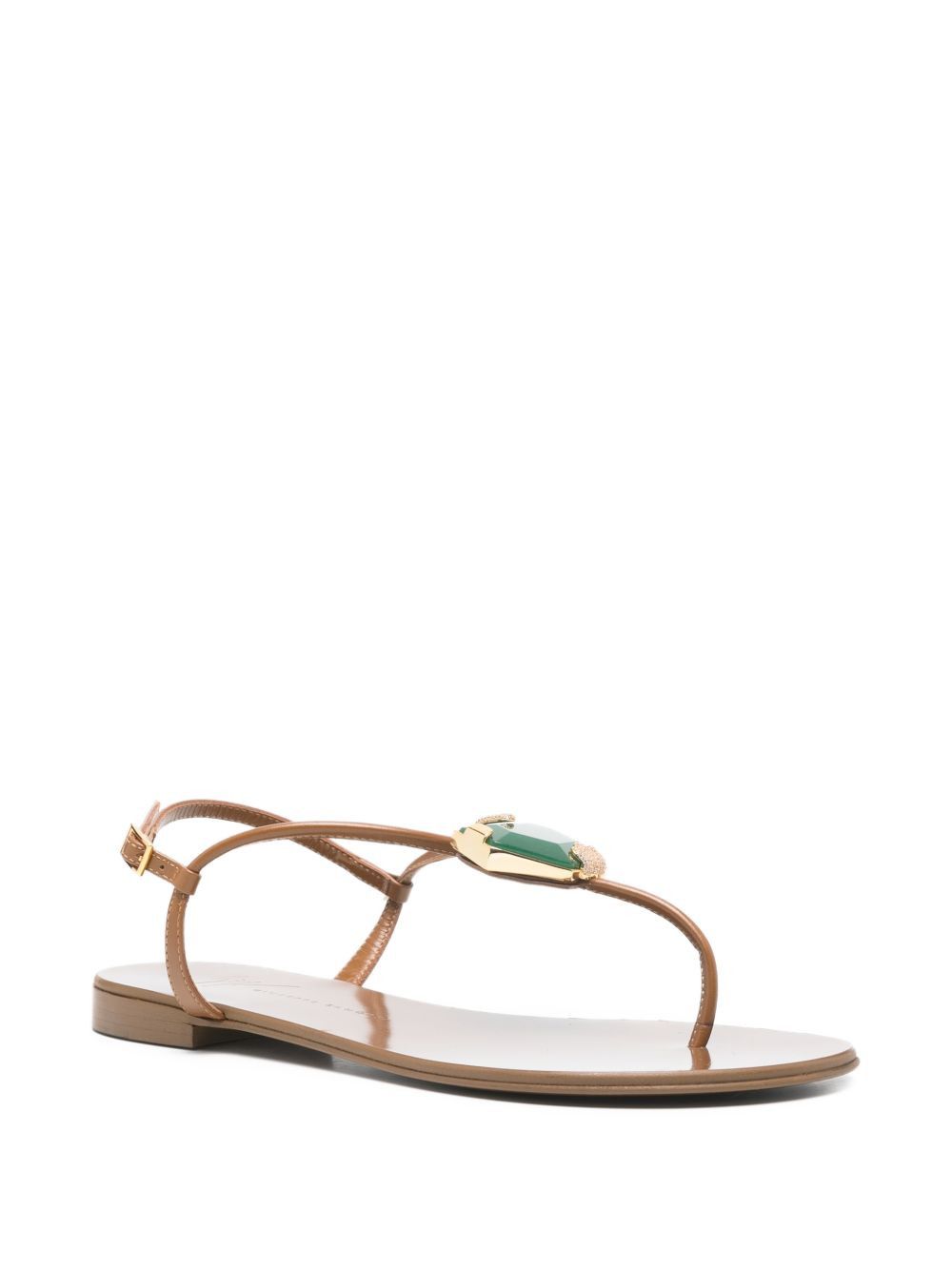 Giuseppe Zanotti ATLANTIDE THONG SANDALS Size US 7 / IT 37 - 4 Thumbnail