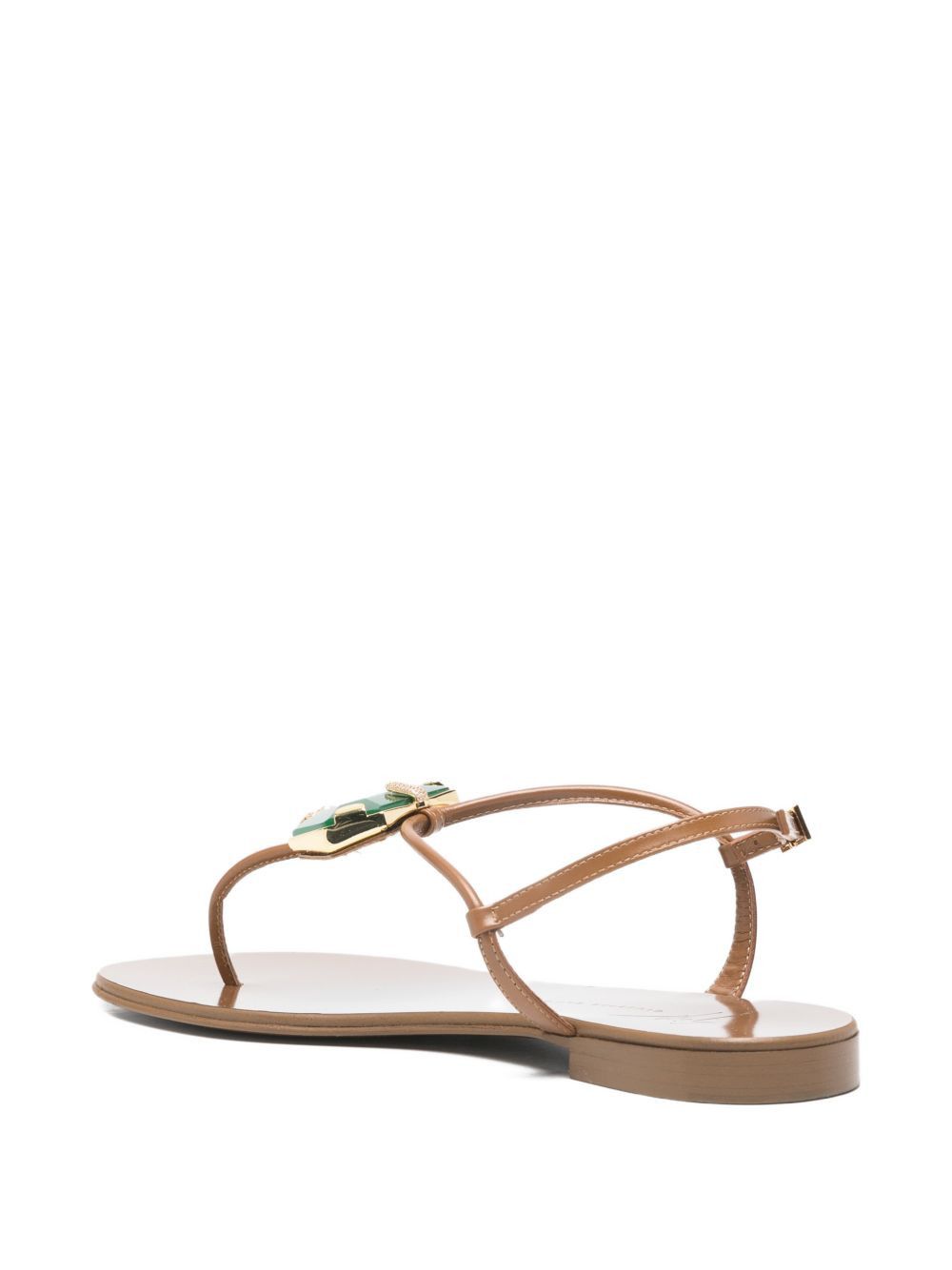 Giuseppe Zanotti ATLANTIDE THONG SANDALS Size US 9 / IT 39 - 2 Thumbnail