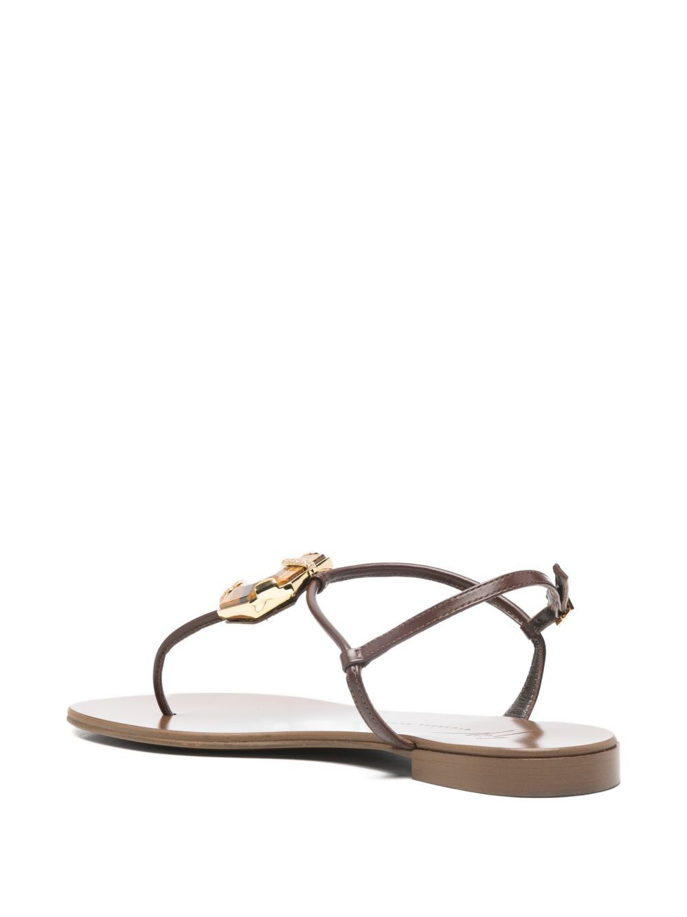 Giuseppe Zanotti ATLANTIDE THONG SANDALS Size US 8.5 / IT 38.5 - 3 Thumbnail