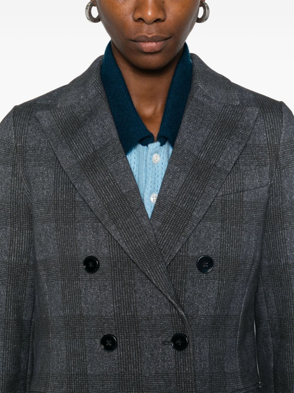 COTTON DOUBLE-BREASTED JACKET